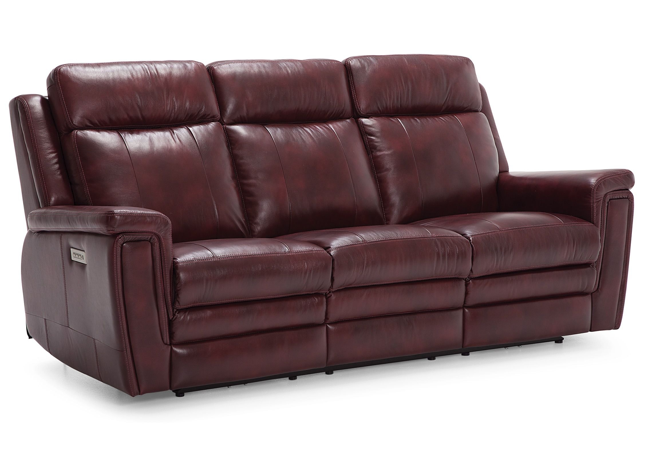 Palliser Furniture Sofa Power Recliner With/Power Headrest and Power Lumbar 41065-L6
