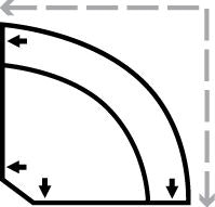 Palliser Furniture Corner Curve 41130-09