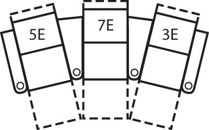 Palliser Furniture 5e/7e/3e Sectional Theatre Seating 41417-AK