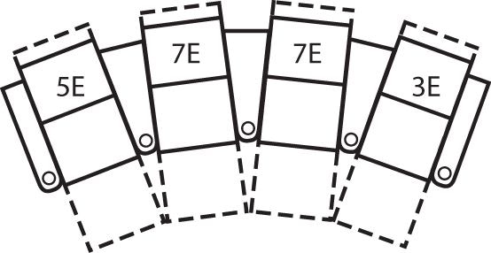 Palliser Furniture 5e/7e/7e/3e Sectional Theatre Seating 41417-AM