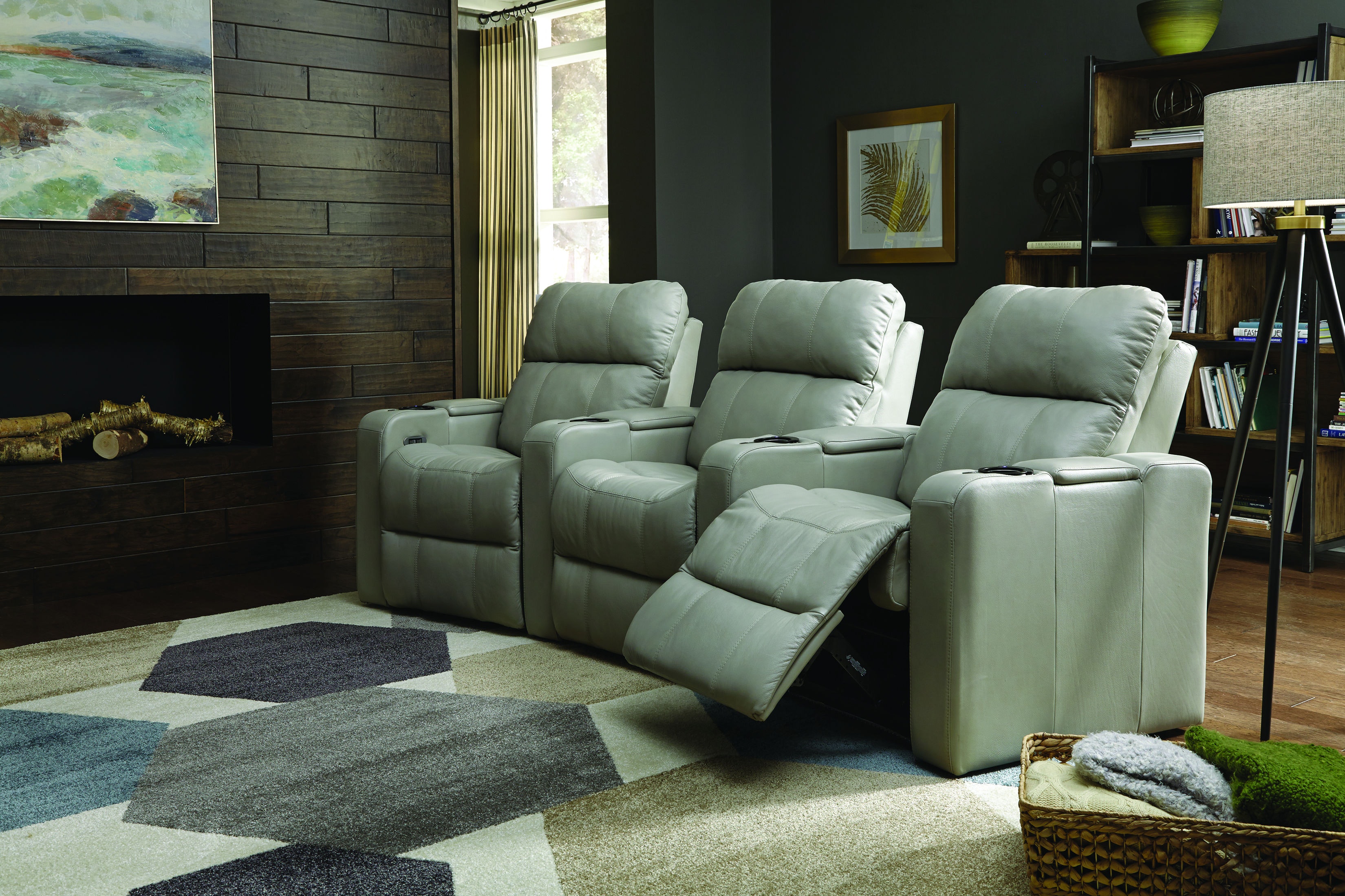 Palliser Furniture 5e/7e/3e Sectional Theatre Seating 41423-AK