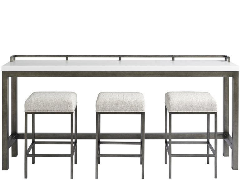 Universal Furniture Essence Console Table with Stools 915X803