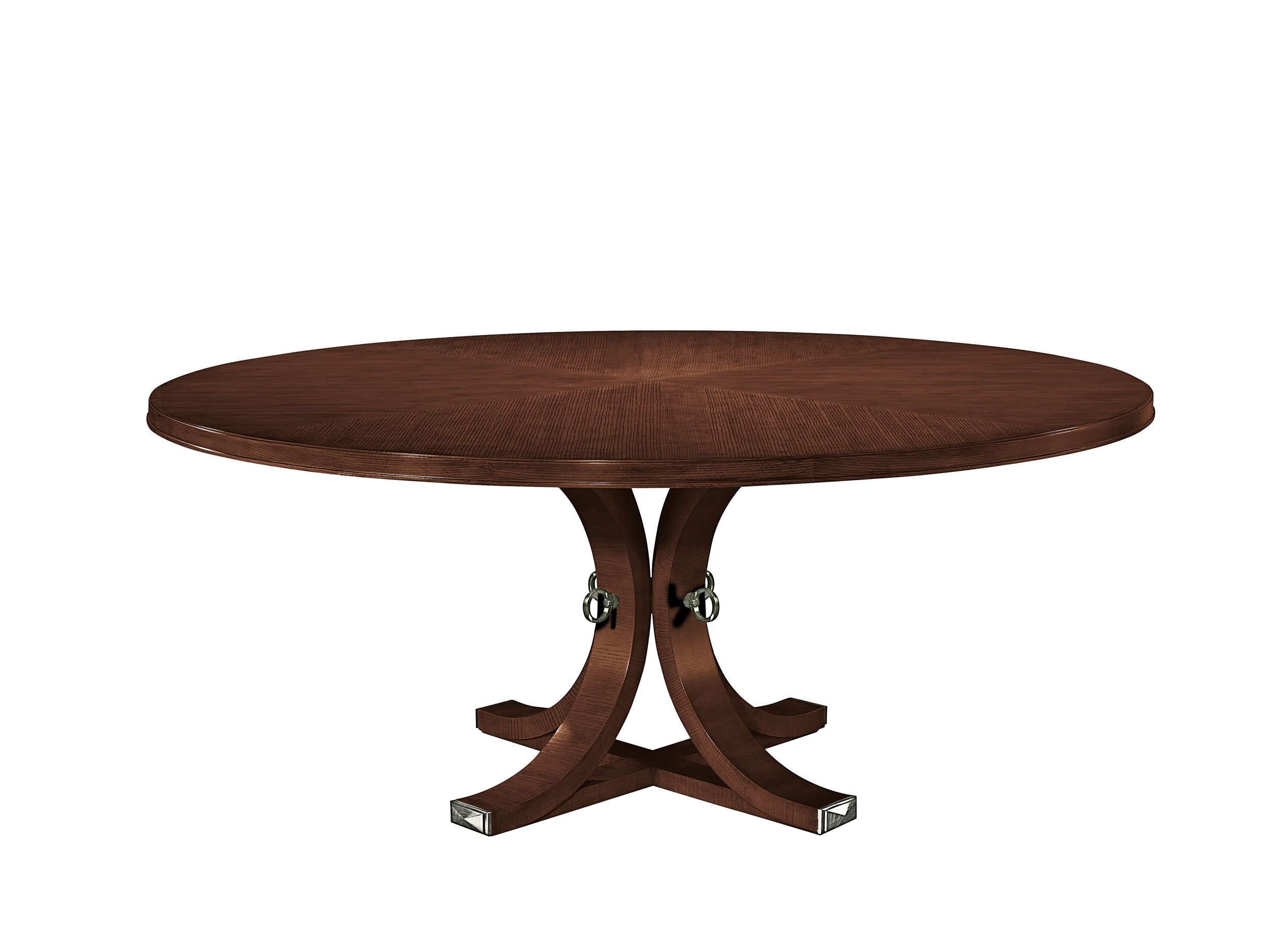 Hickory Chair Artisan Round Dining Table Top - Mahogany HC141-11