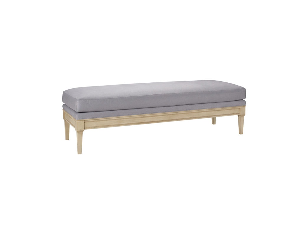 Hickory Chair Courtland Bench - 4 Legs HC1523-30