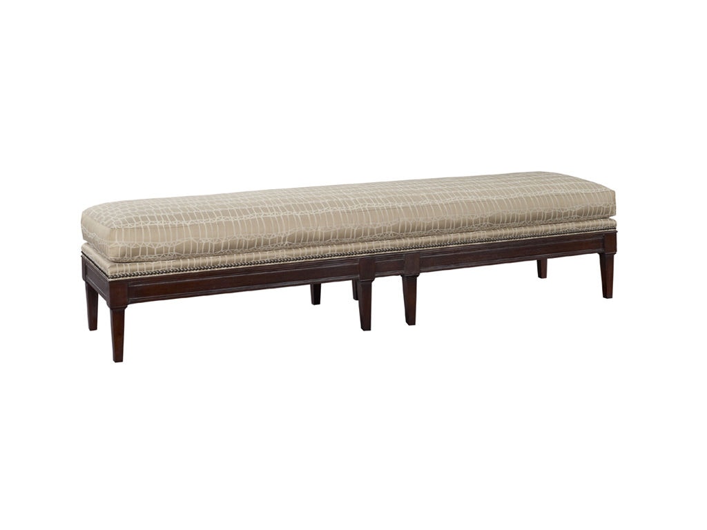 Hickory Chair Courtland Long Bench - 8 Legs HC1524-30