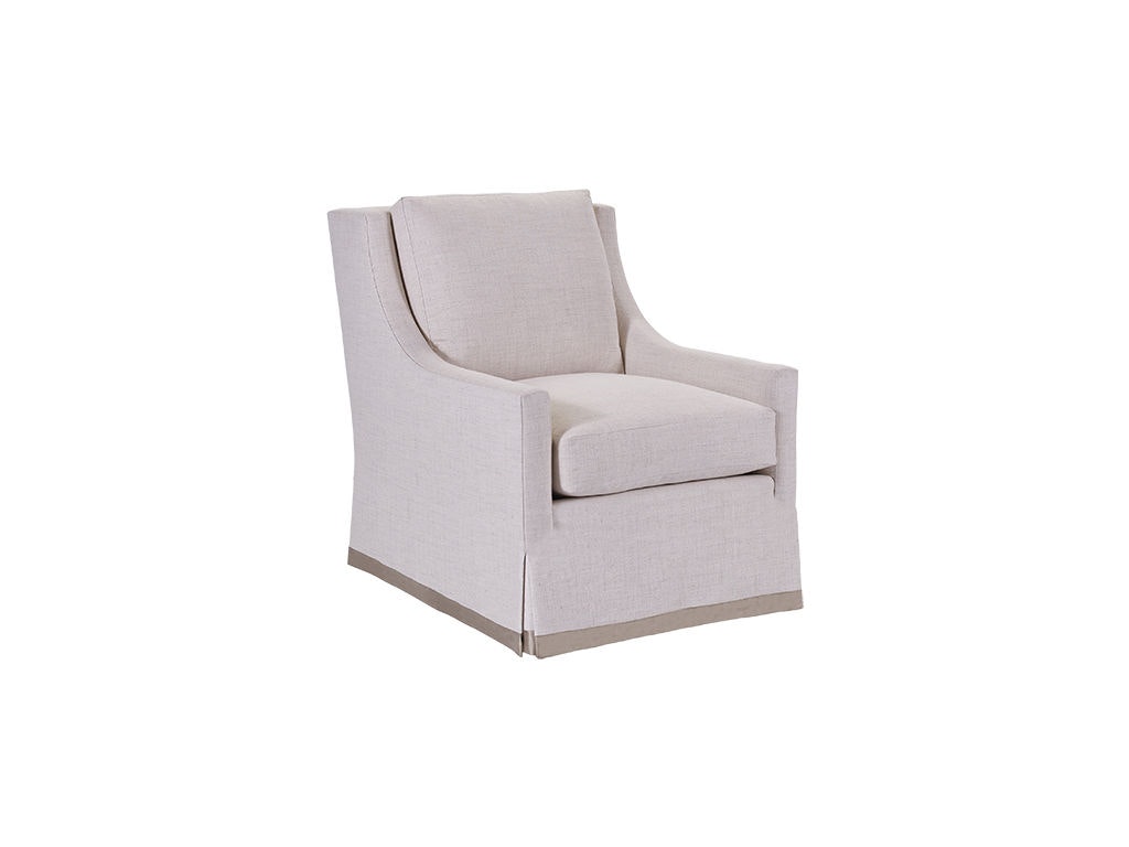 Hickory Chair Chatham Lounge Chair With Dressmaker Skirt HC1535-21
