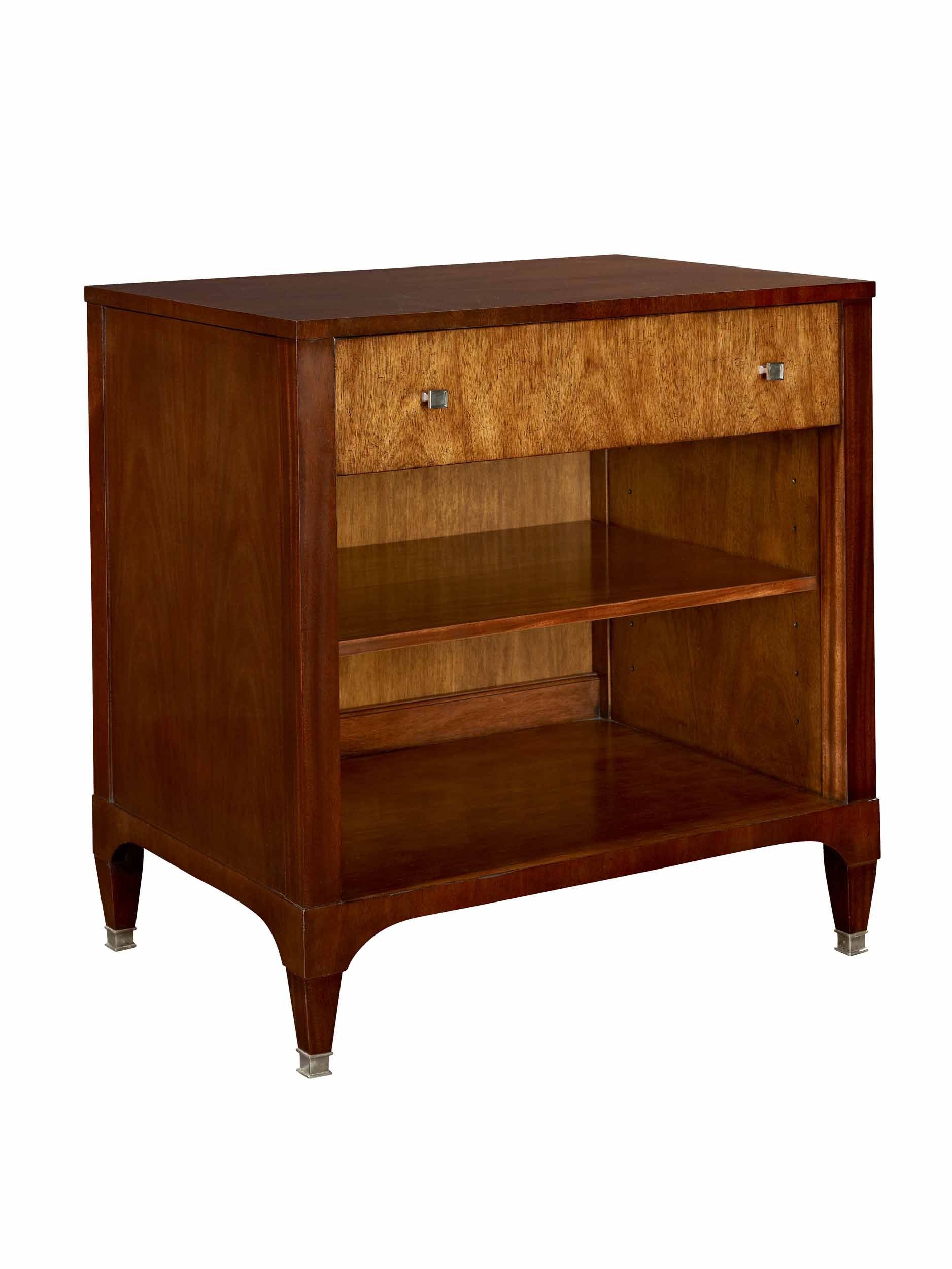 Hickory Chair Artisan Small Single Drawer Chest - Mahogany HC166-11