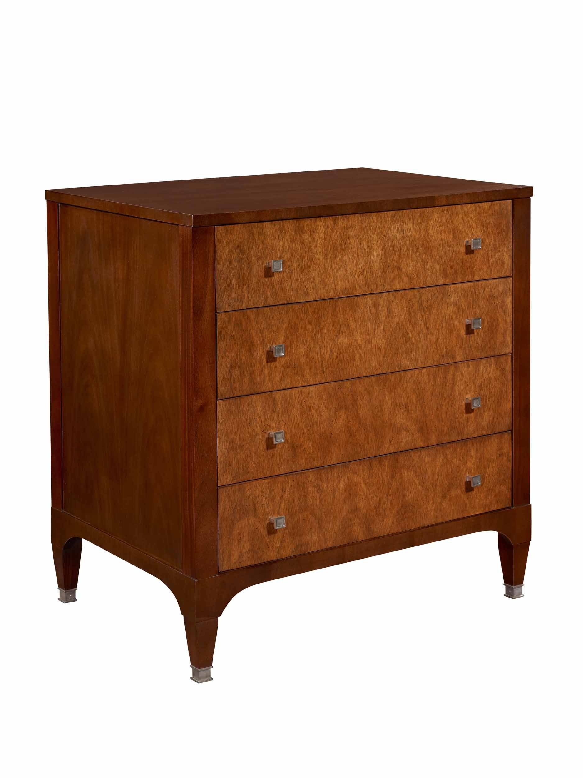 Hickory Chair Artisan Small Four Drawer Chest - Mahogany HC166-21