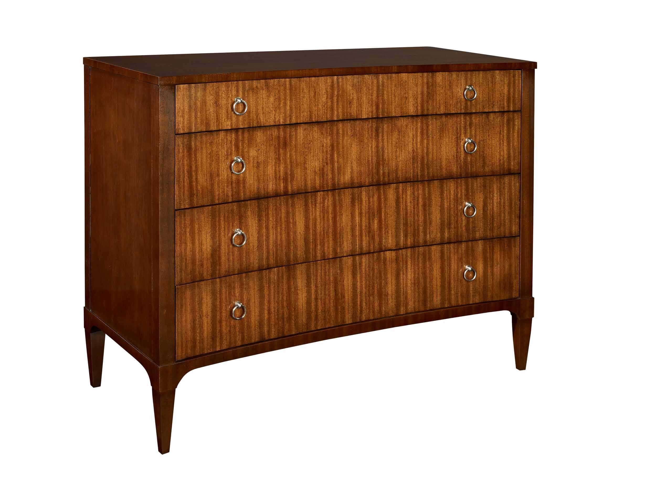 Hickory Chair Artisan Curved Front Chest - Mahogany HC189-11