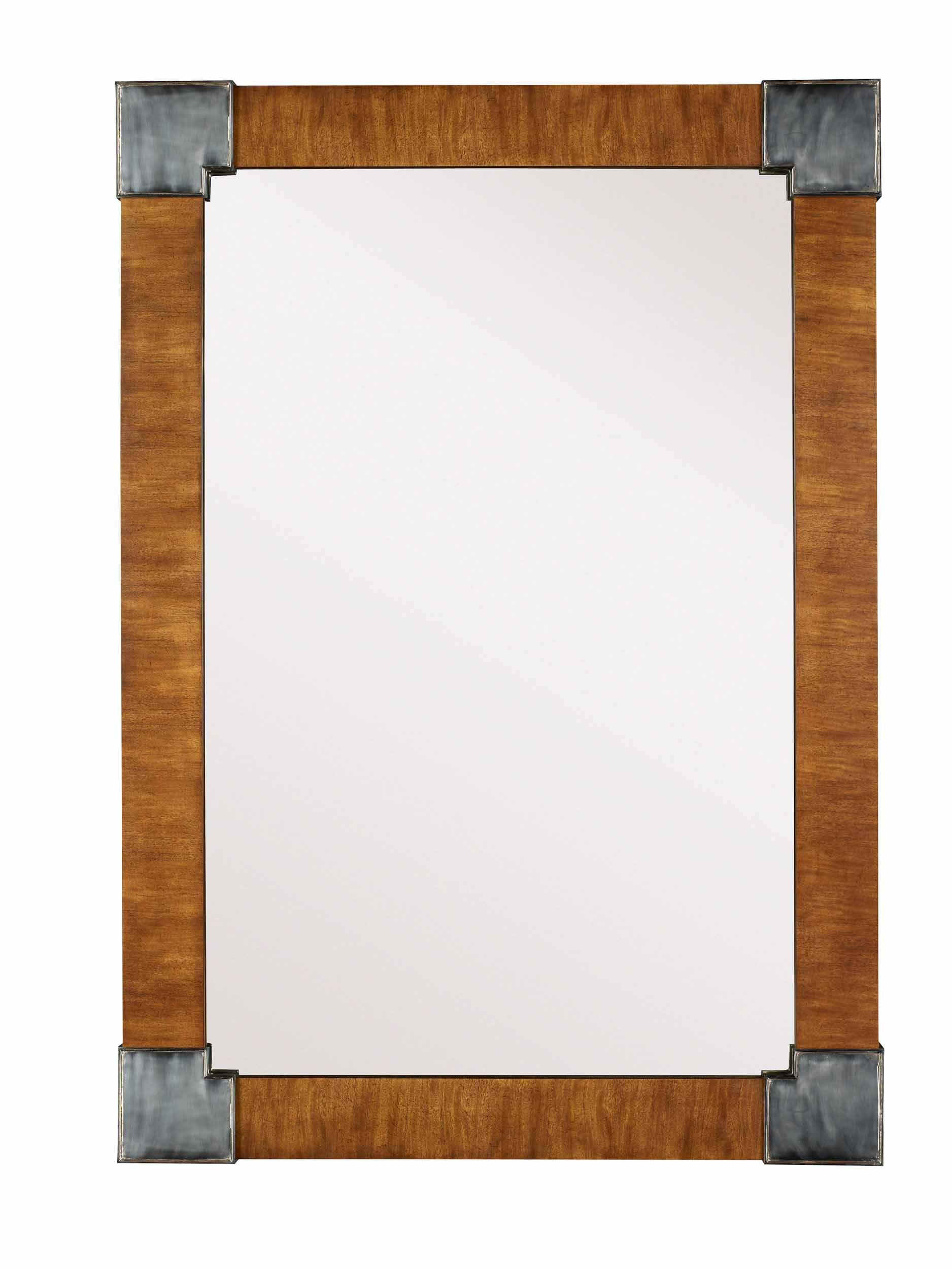 Hickory Chair Fennell Mirror - Beeswing Primavera HC199-51