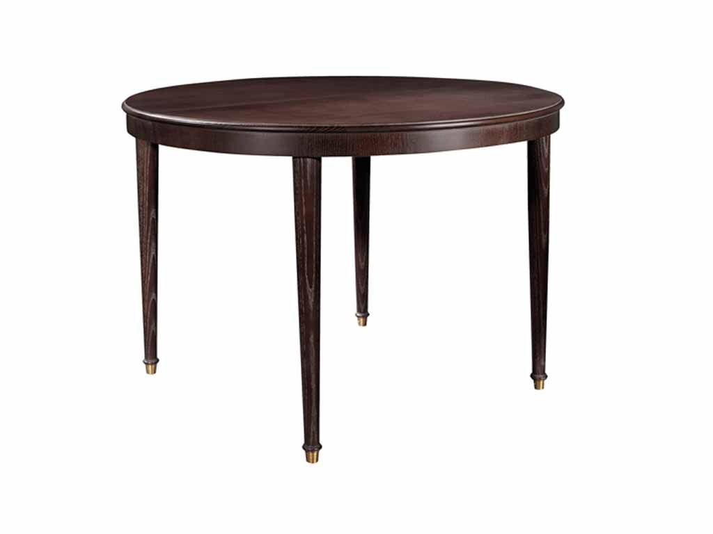 Hickory Chair Boden Round Ash Dining Table with Leaf HC2642-11