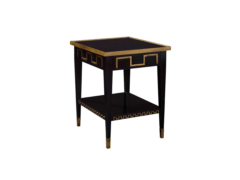 Hickory Chair Adams Greek Key Side Table HC5286-10