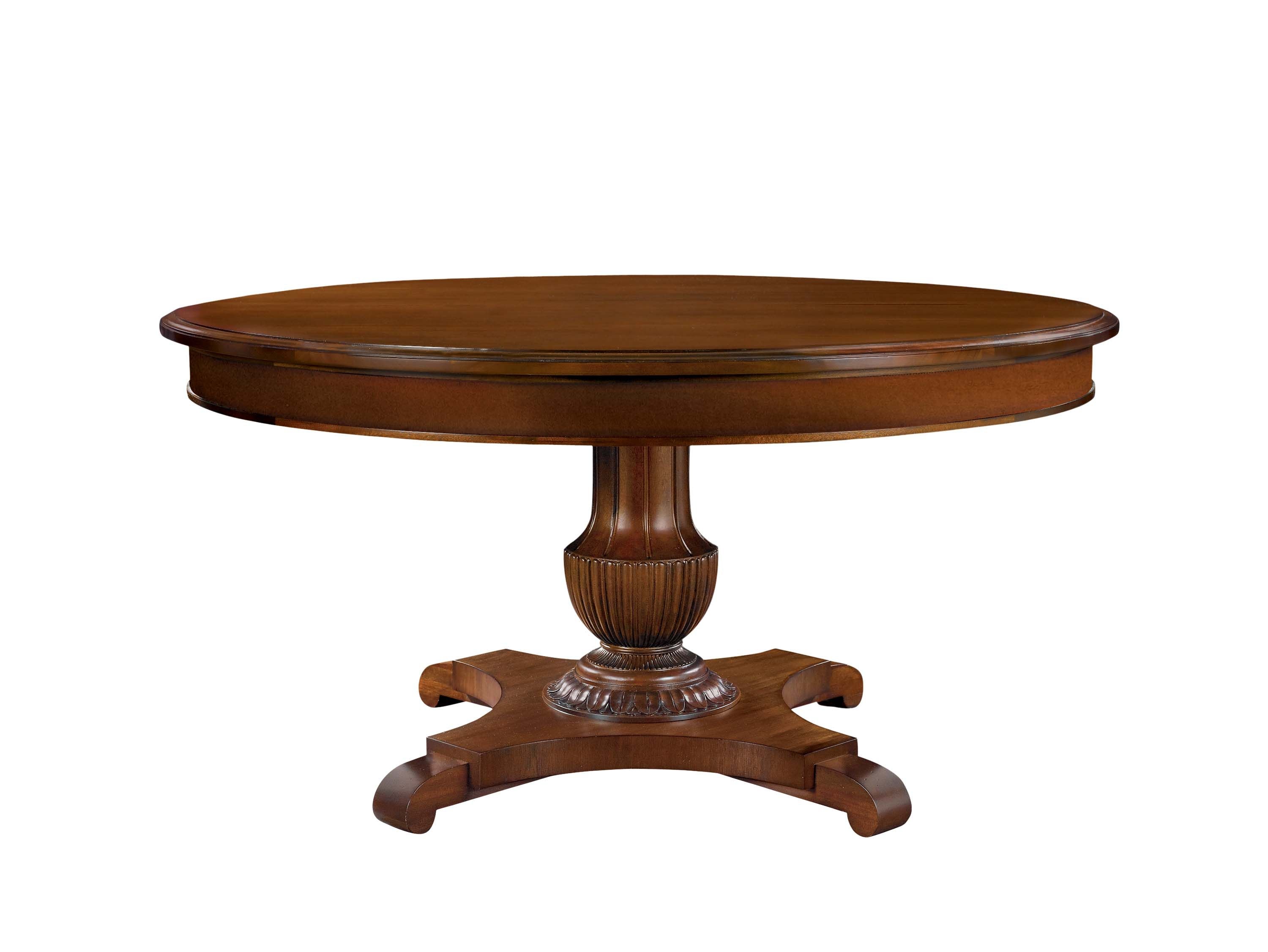 Hickory Chair Gustav Round Dining Table Top - Plain Apron HC5341-12