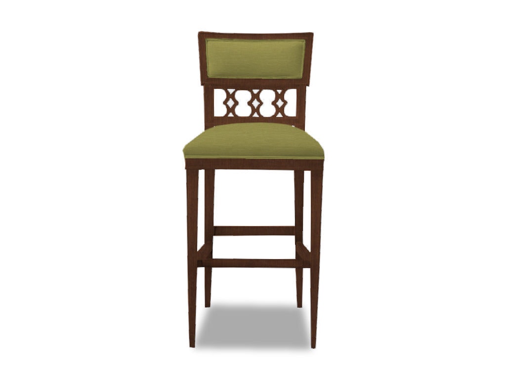 Hickory Chair Ilsa Bar Stool Figure 8 Back Panel HC5350-04