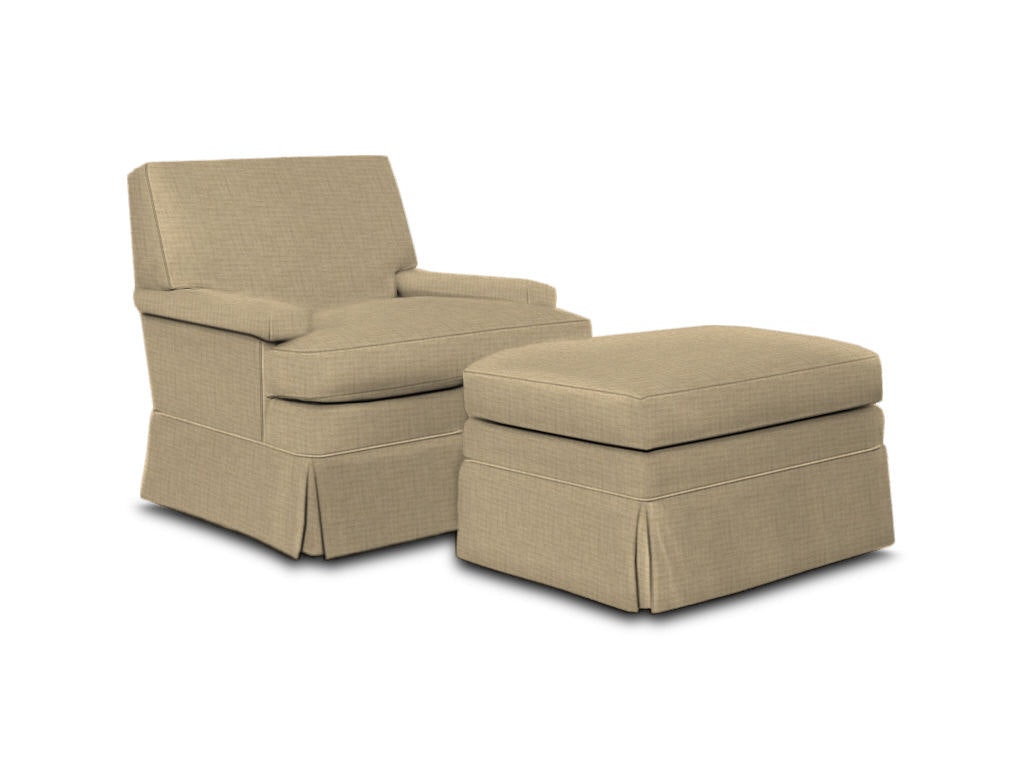 Hickory Chair MacDonald Swivel Chair with Skirt HC5417-27