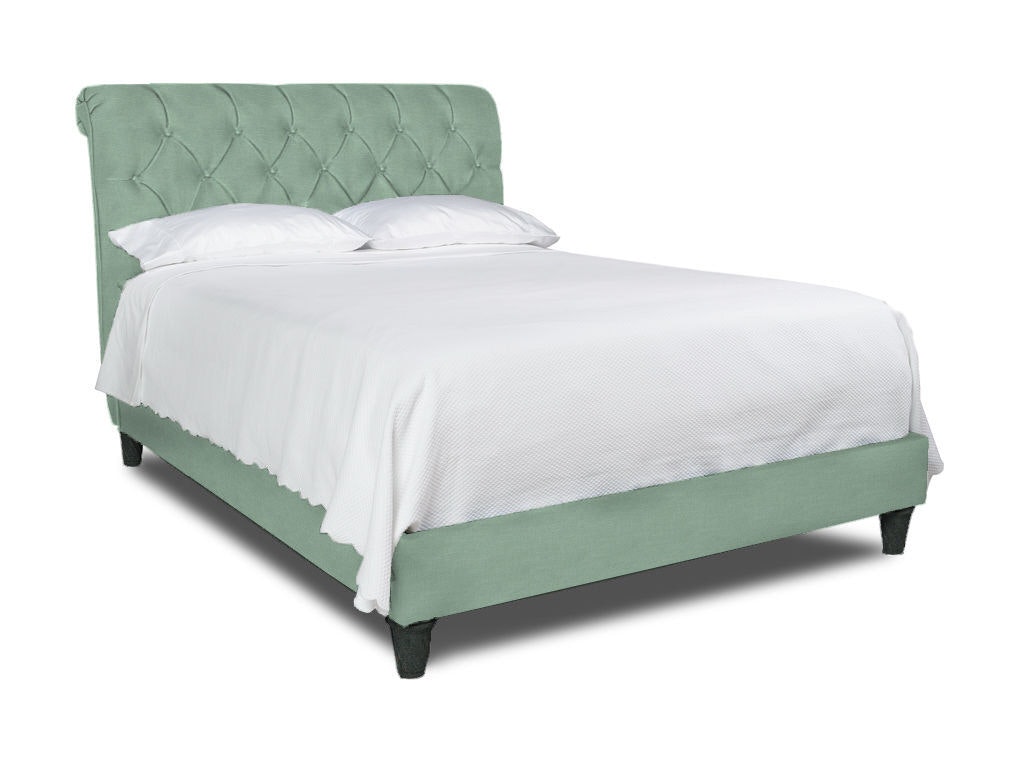 Hickory Chair Somerset Bed 5/0 with Footrail HC5460-11