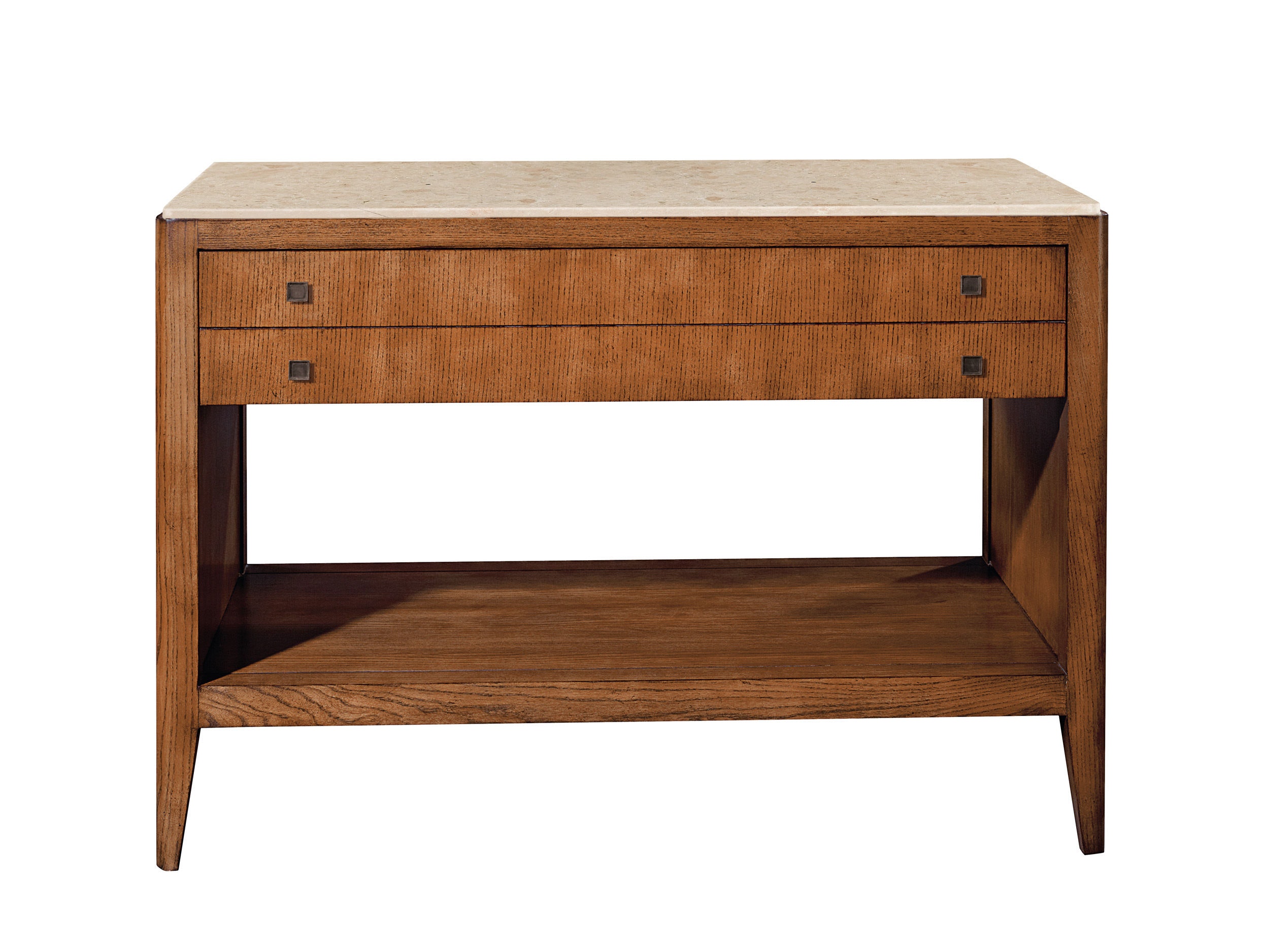 Hickory Chair Chamberlain Side Table Top - Stone HC7689-80