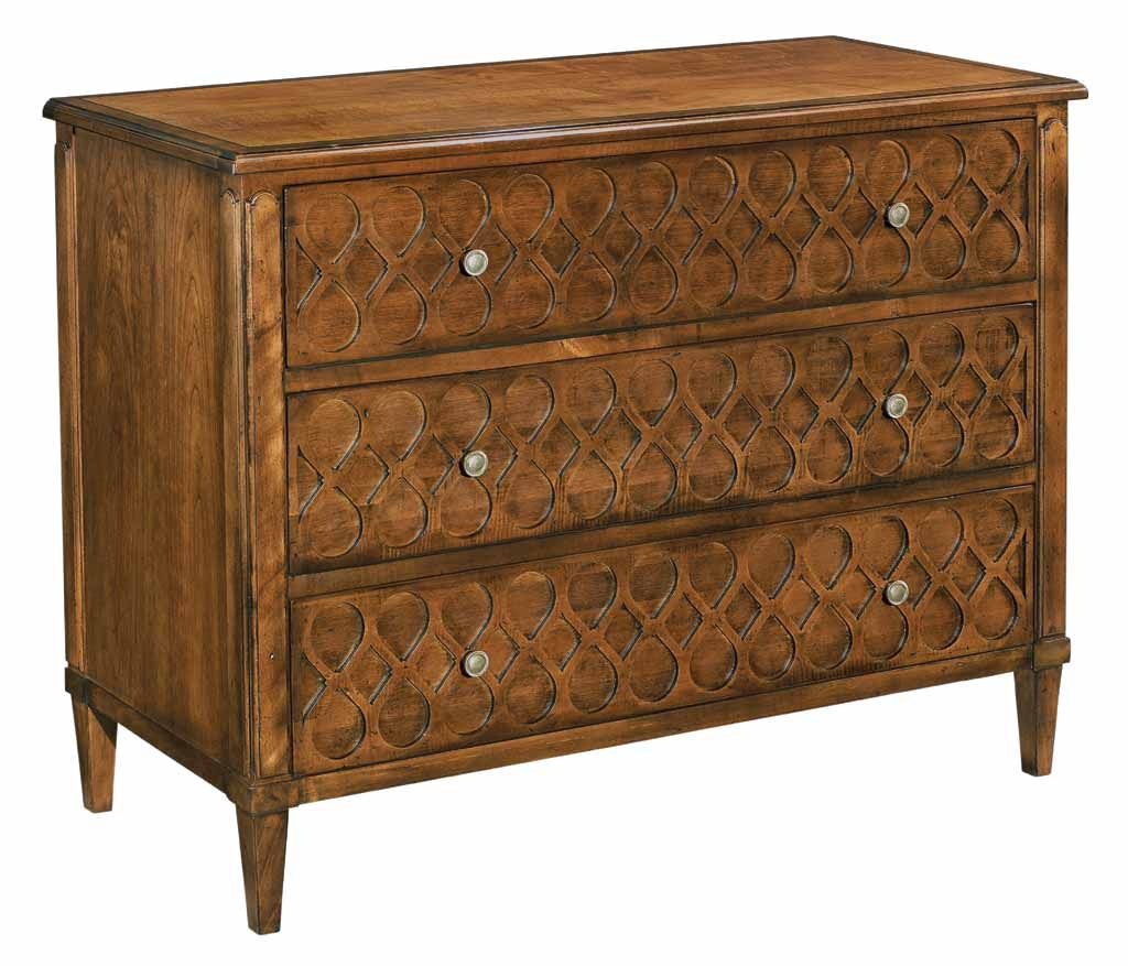 Hickory Chair Murano Chest with Wood Top HC9771-10