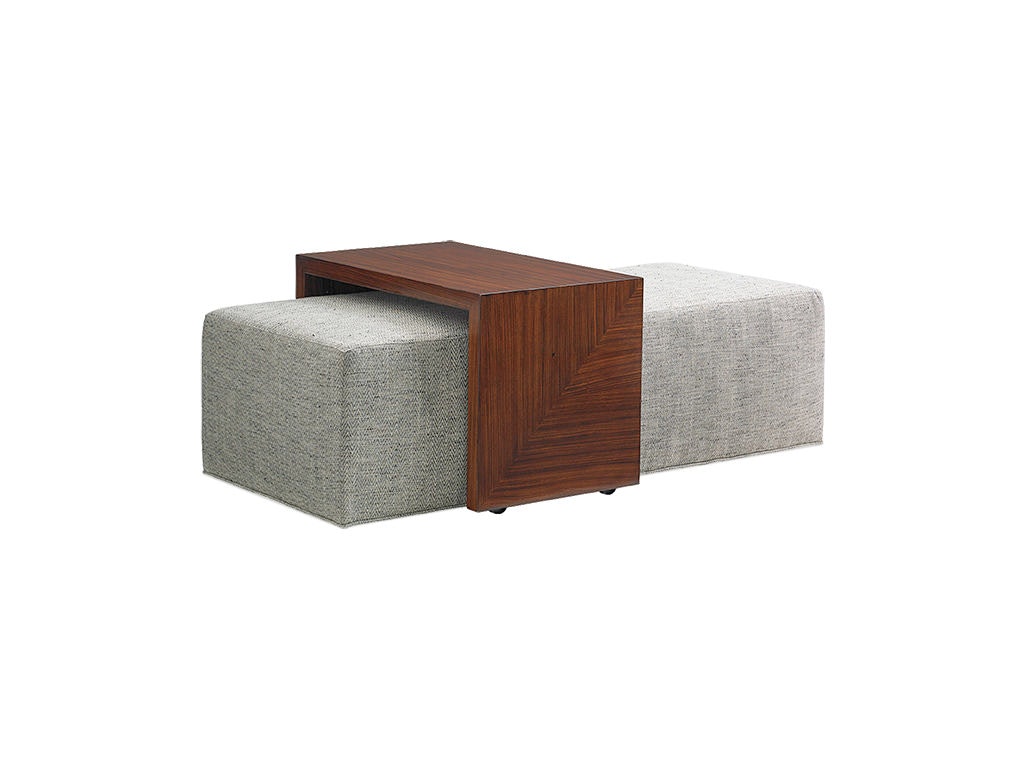 Lexington Broadway Cocktail Ottoman With Slide 1784-25T