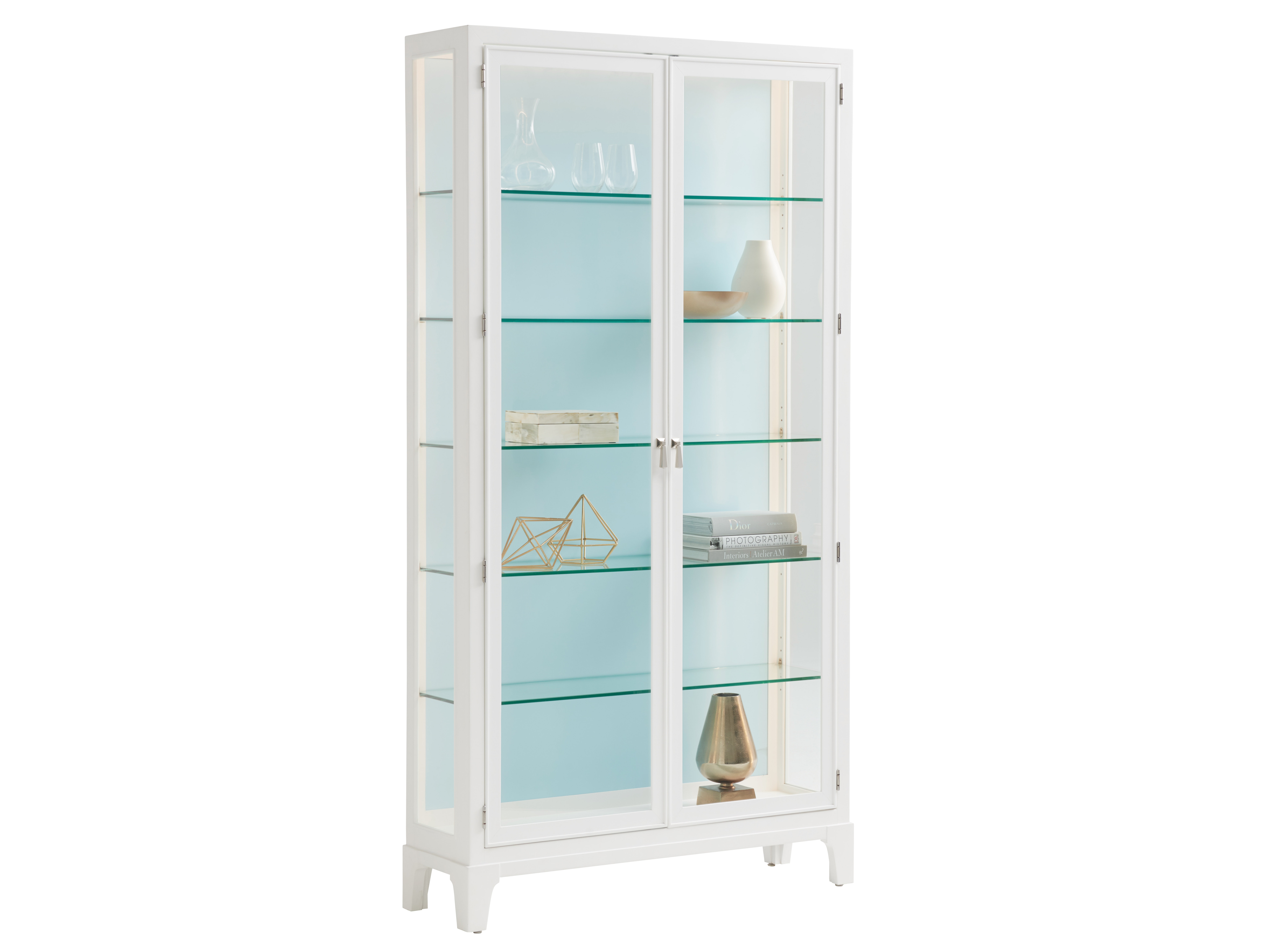 Lexington Lakeshore Curio -Sky Blue 415-864LB