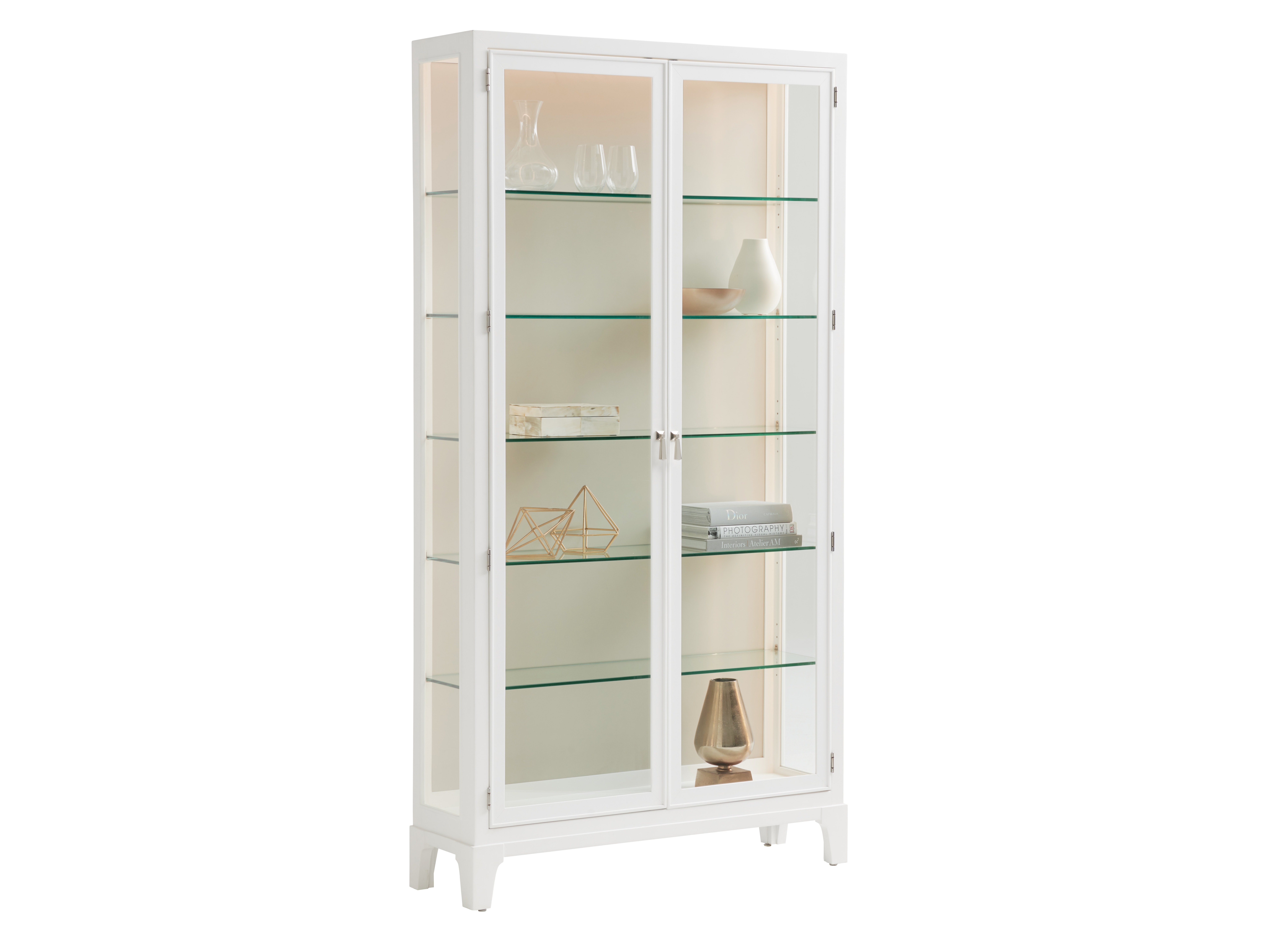 Lexington Lakeshore Curio - Taupe 415-864TP