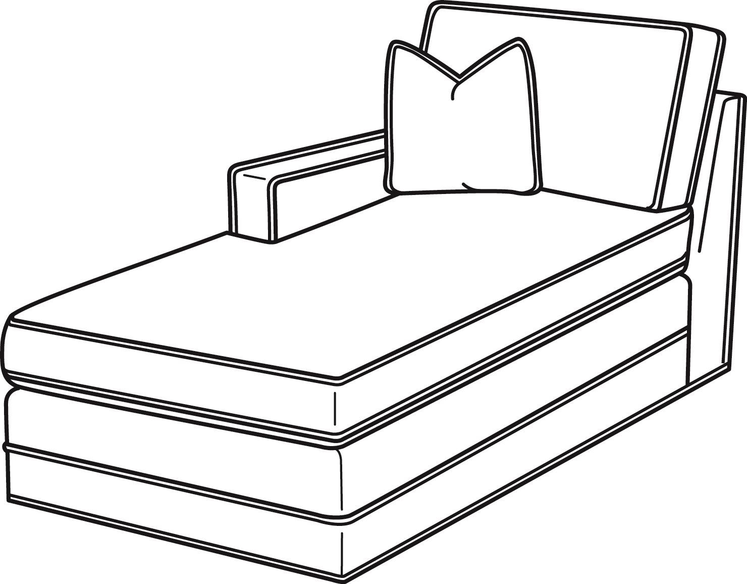 Lexington Tanner LAF Chaise 6301-75L