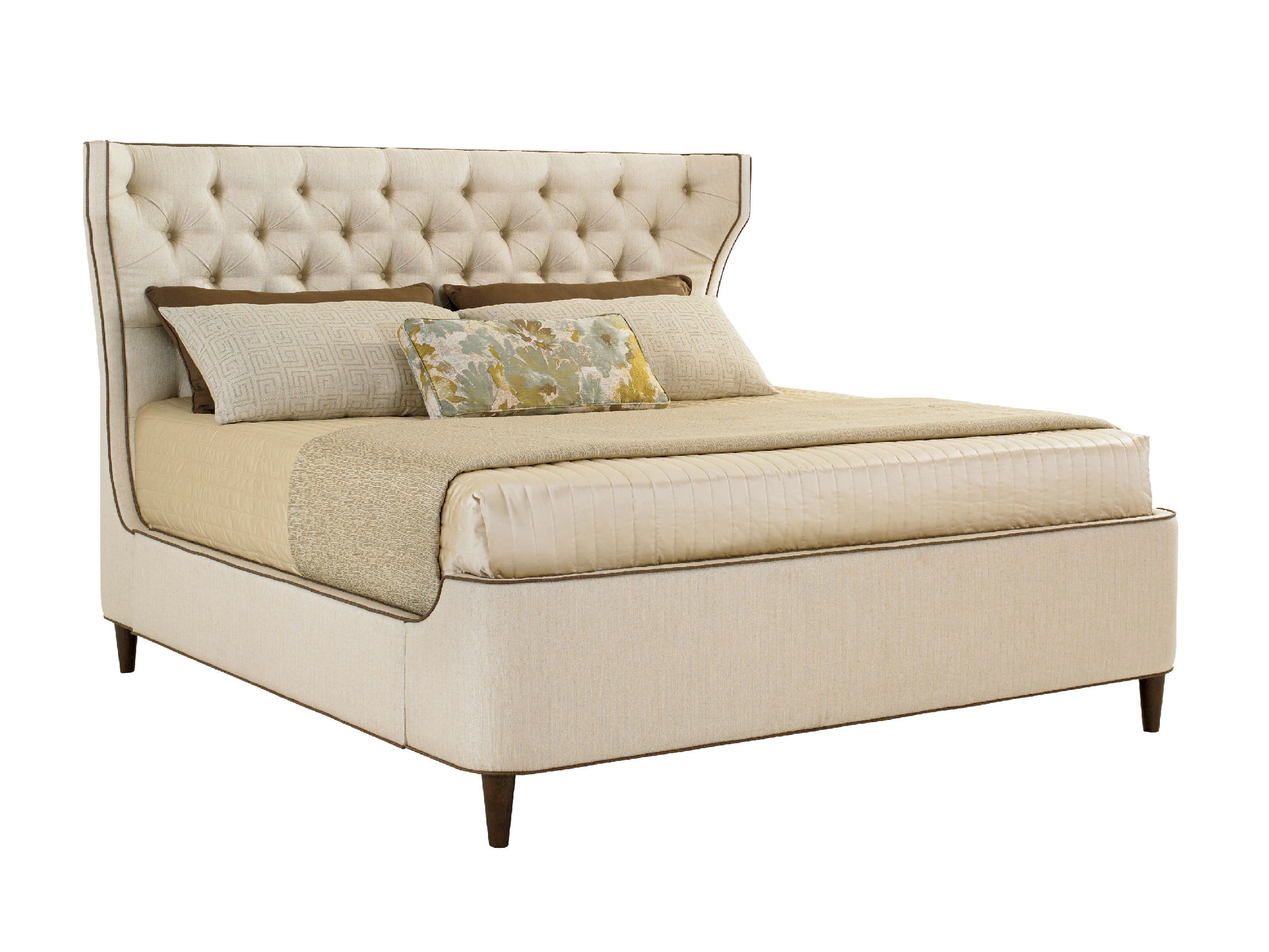 Lexington Mulholland Upholstered Platform Bed 5/0 Queen 729-133C