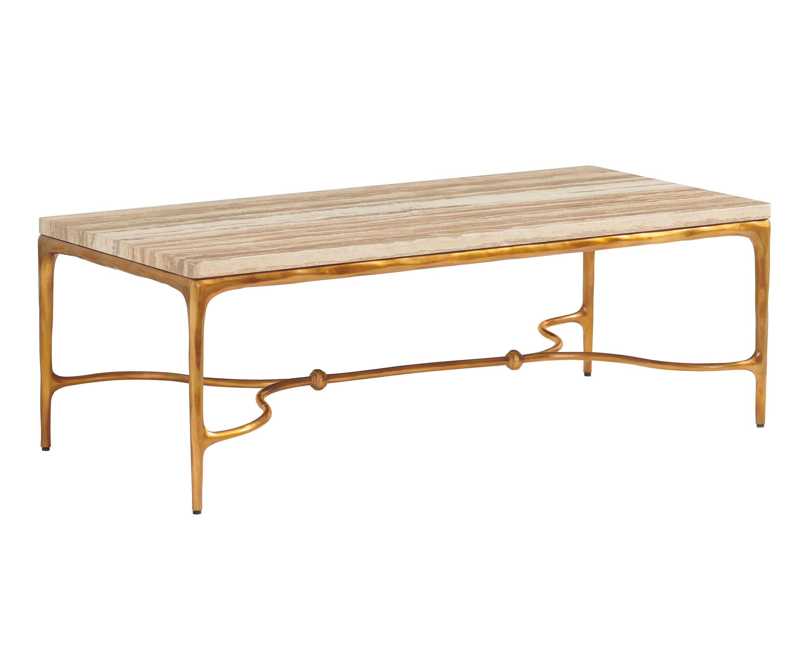 Lexington Menlo Park Rectangular Cocktail Table W/Stone Top 740-945