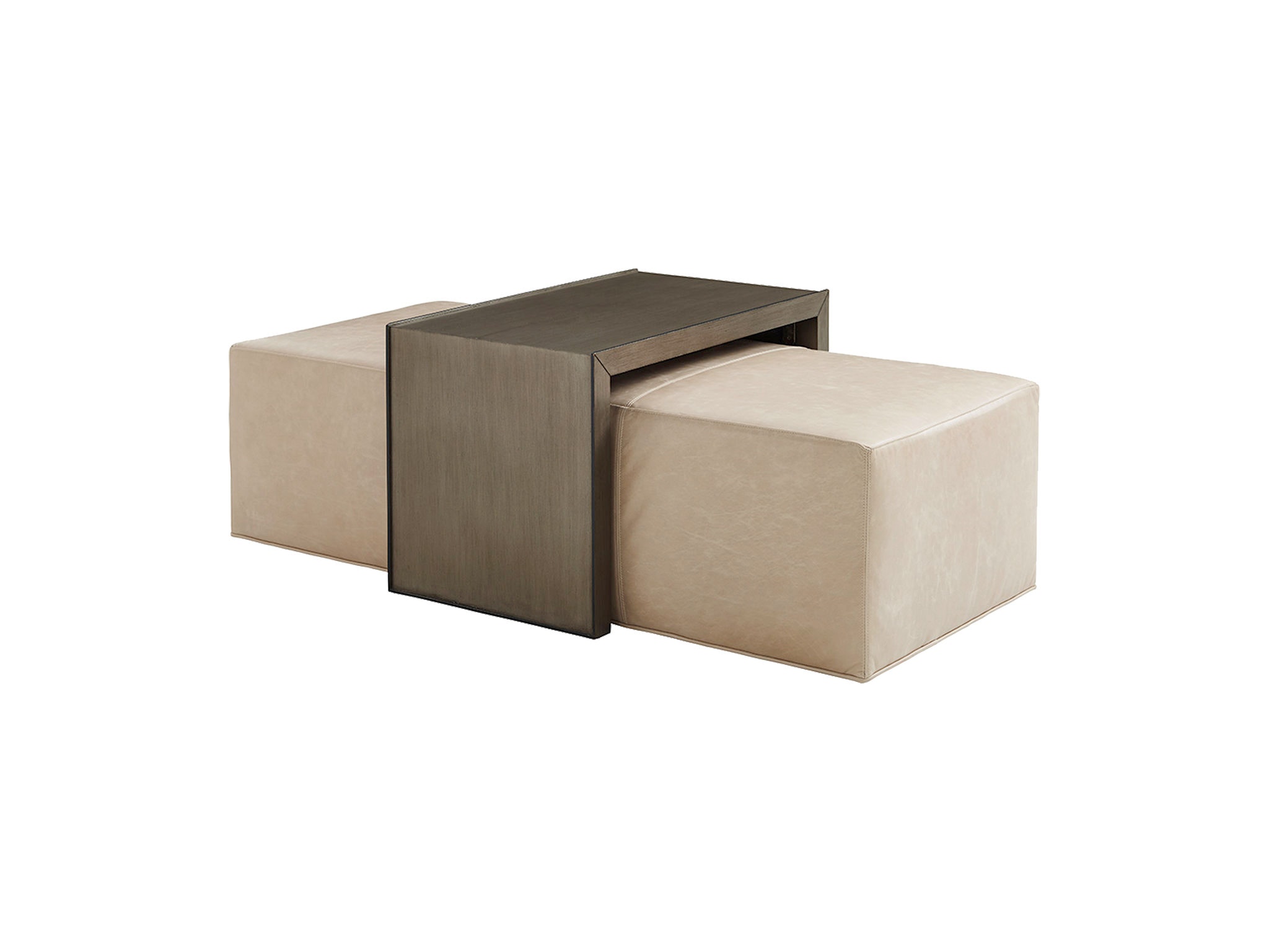 Lexington Leather Cocktail Ottoman Slide LL1264-25T