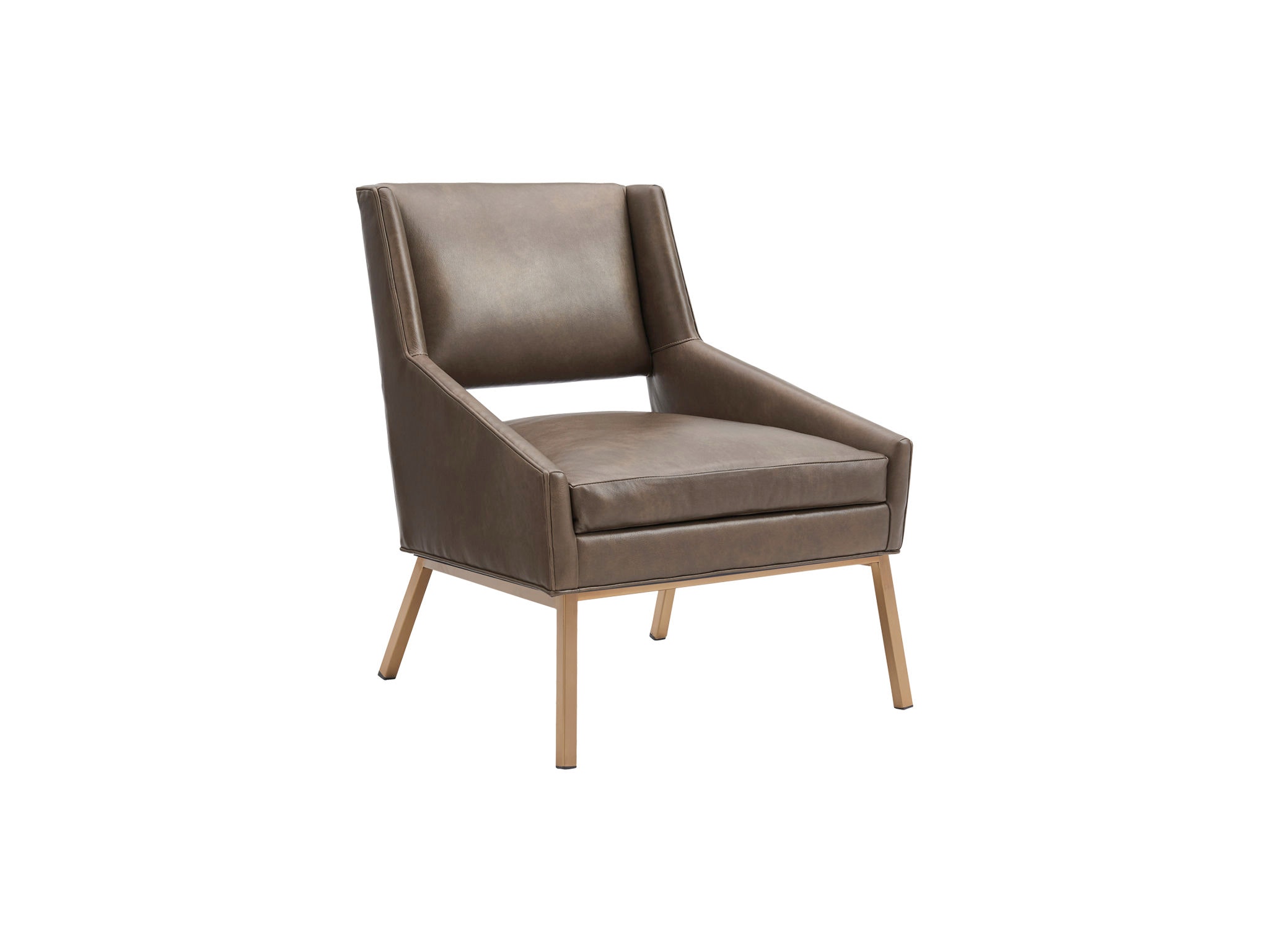 Lexington Amani Chair Leather (Brass) LL1927-11B