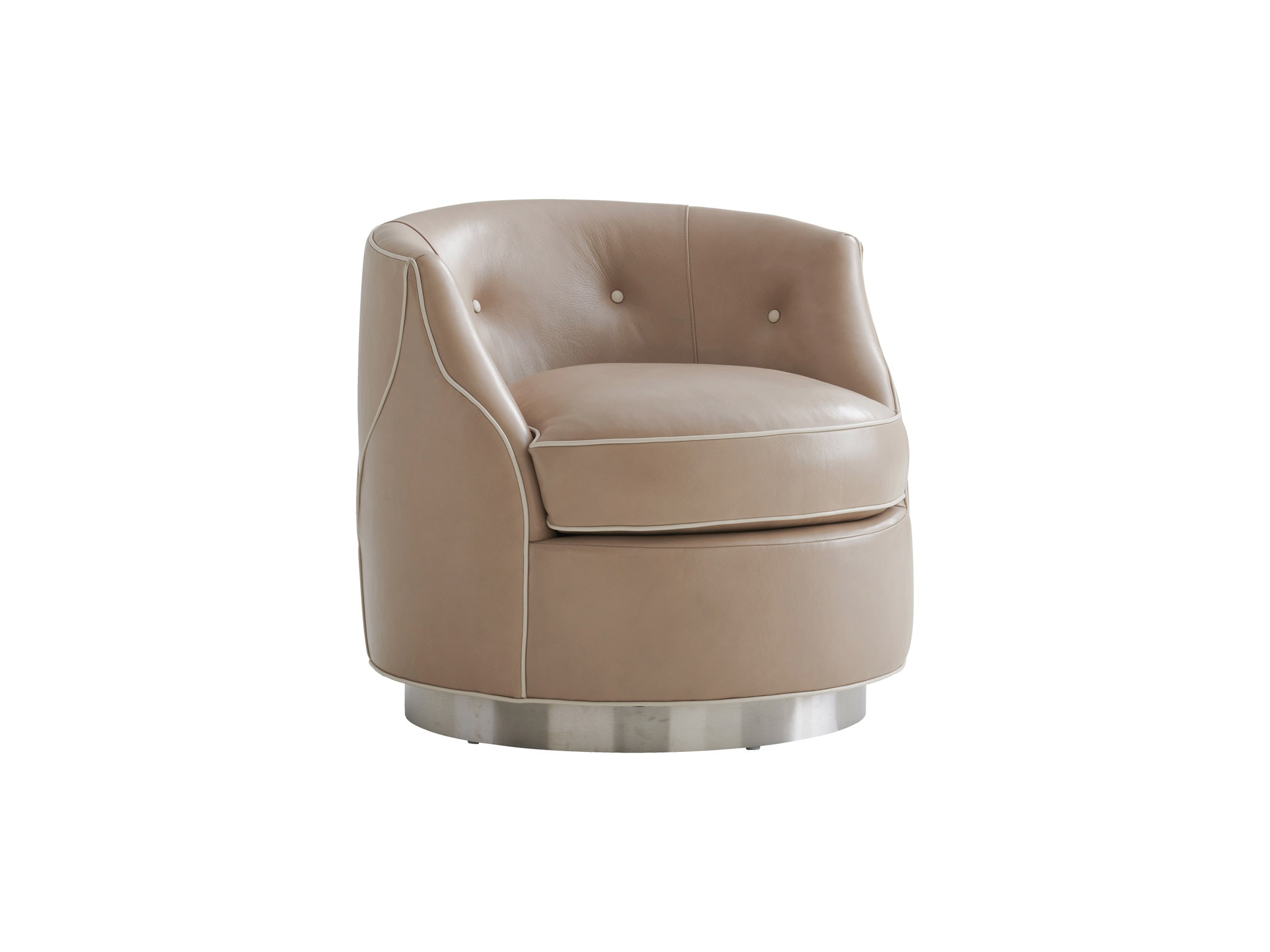 Lexington Robertson Leather Swivel Chair LL7239-11SW