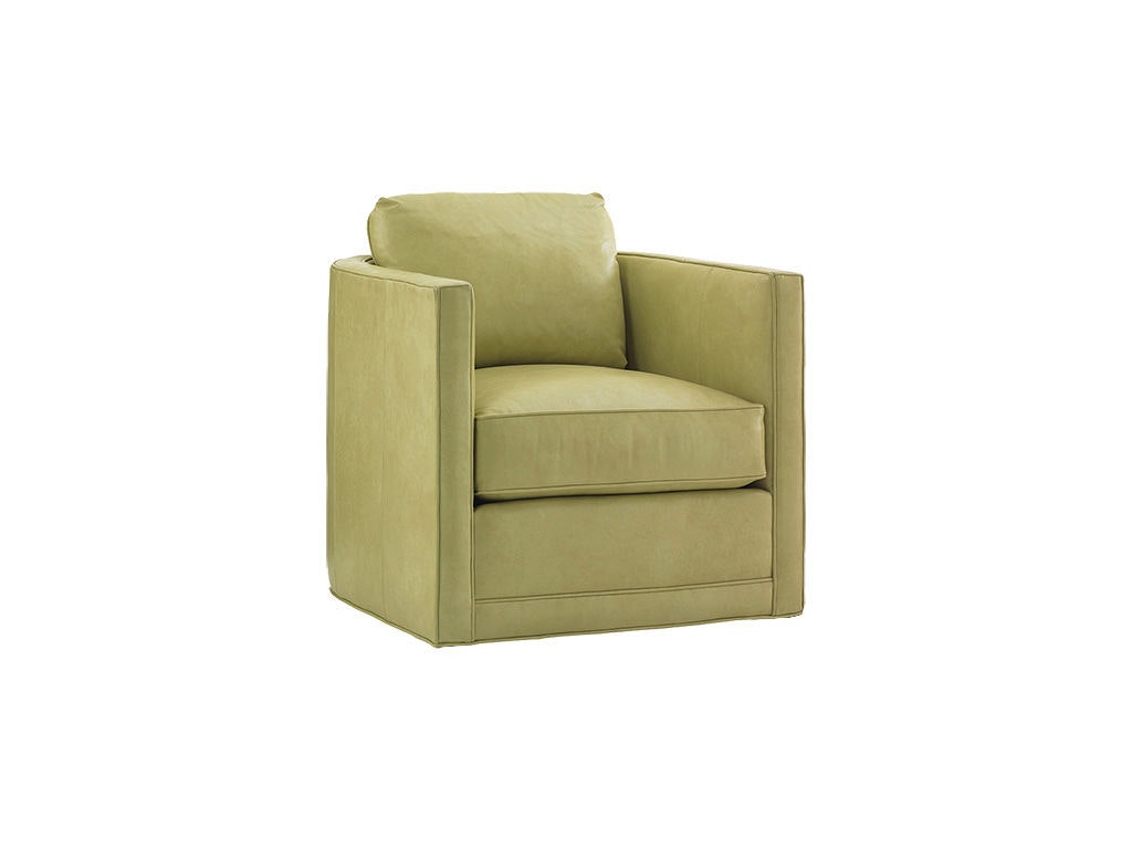 Lexington Dorado Beach Leather Swivel Chair LL7273-11SW