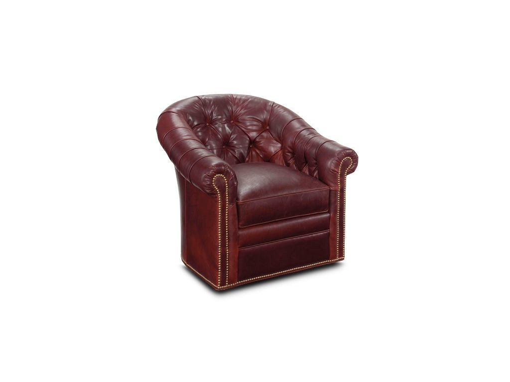 Lexington Robinson Leather Swivel Chair LL7559-11SW
