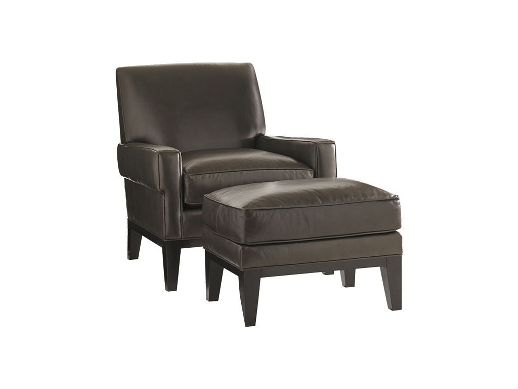 Lexington Giovanni Ottoman - Leather LL7579-44