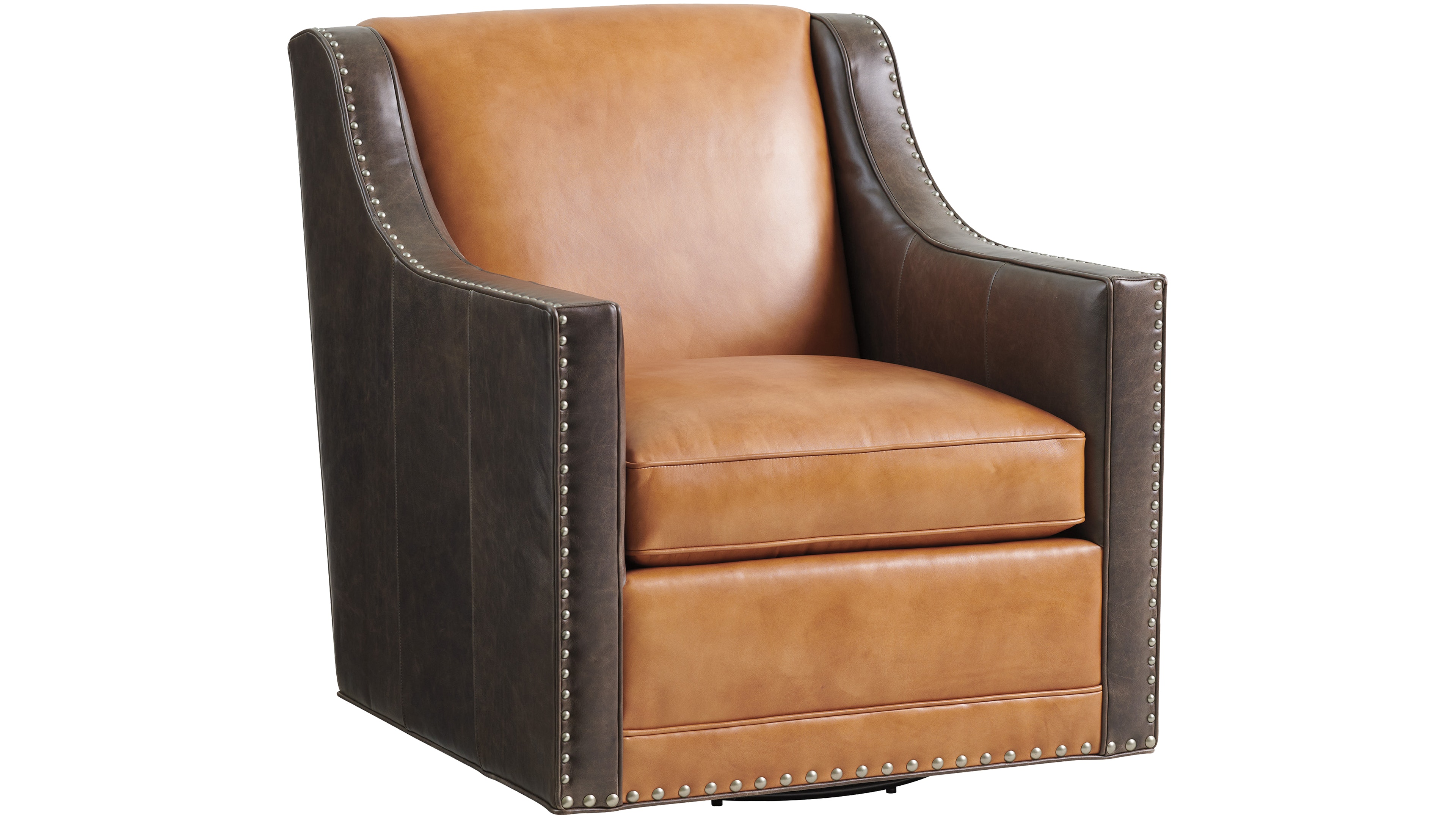 Lexington Hayward Leather Swivel Chair LL7713-11SW