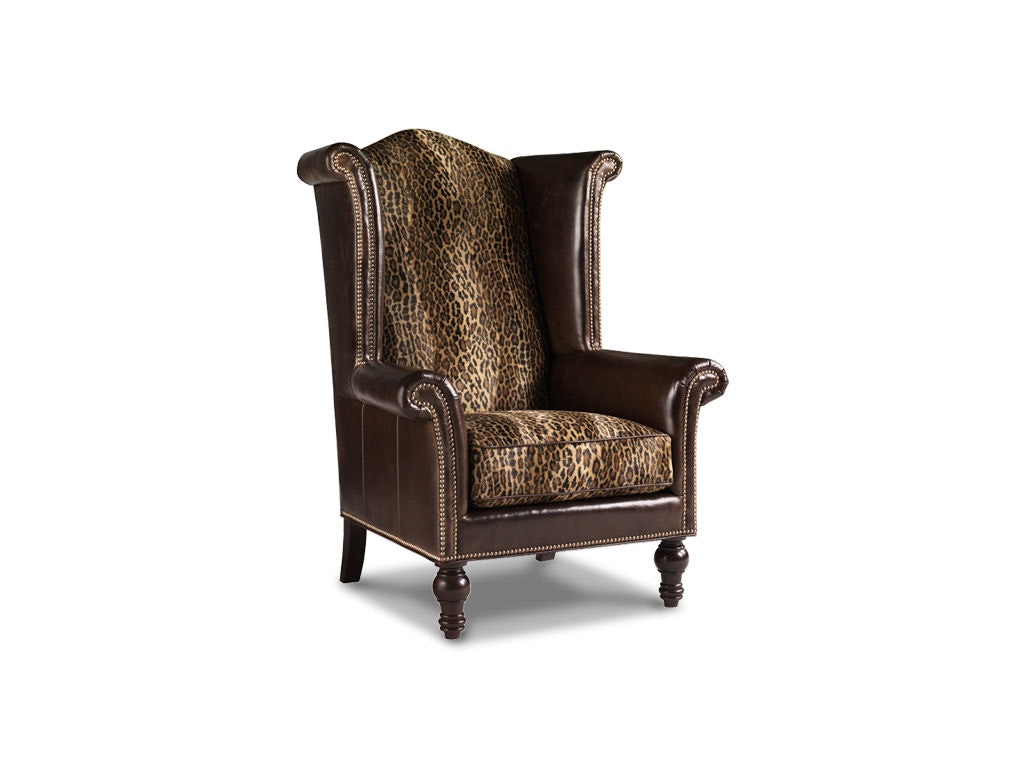 Lexington Kings Row Tight Back Leather Wing Chair LL7760-11