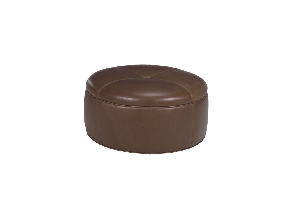 Lexington Reid Leather Ottoman LL7847-44