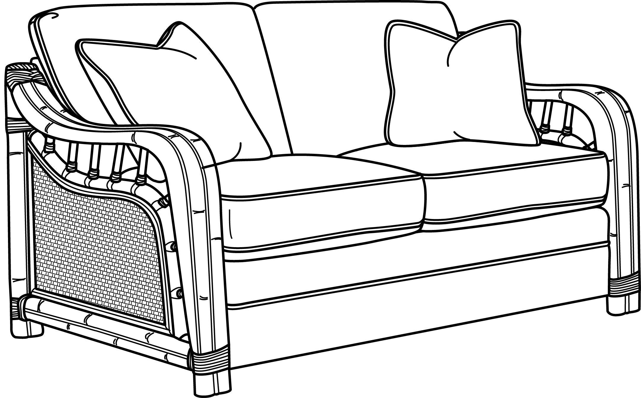 Braxton Culler Hanover Park Loveseat 1072-019