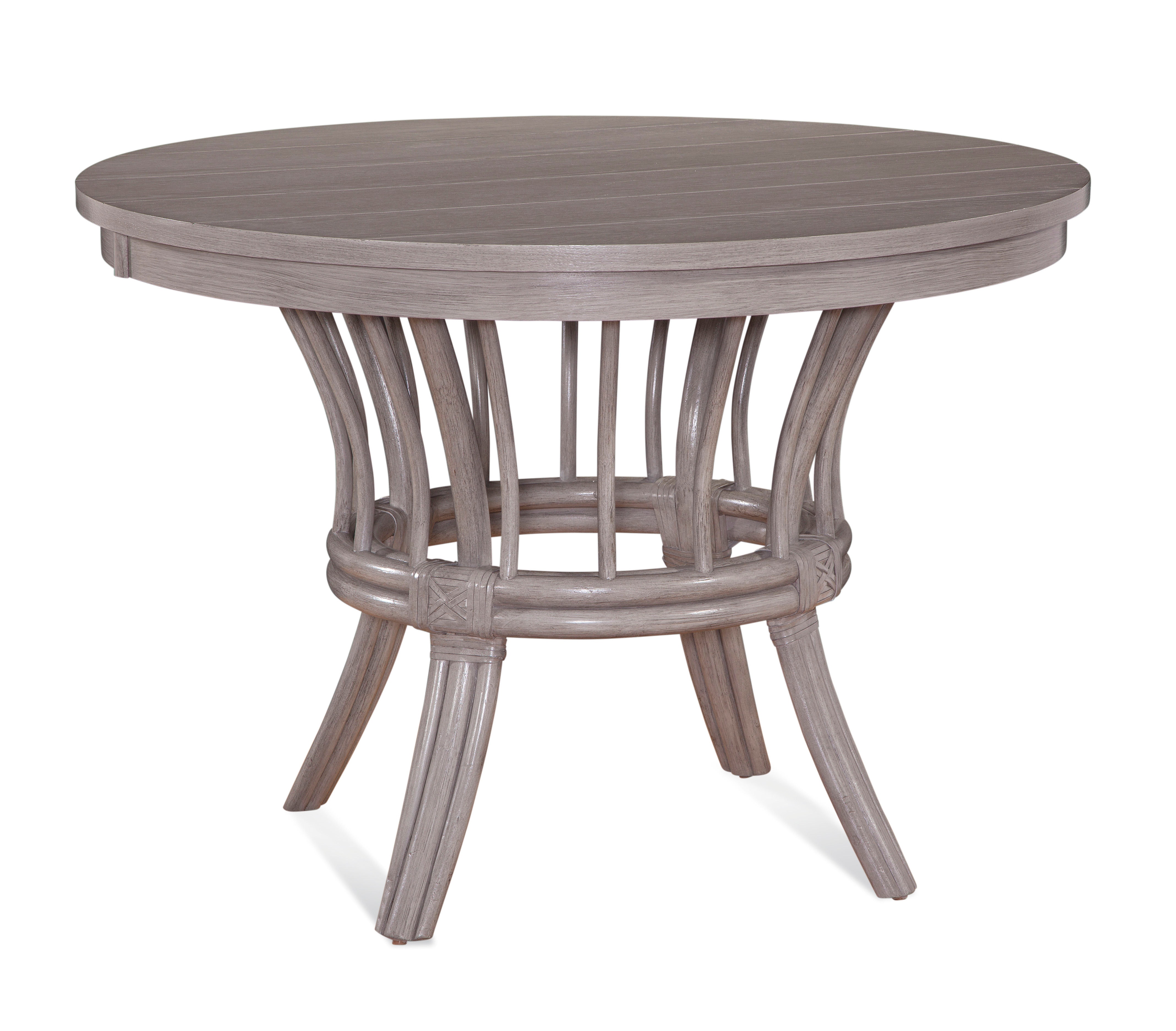 Braxton Culler Meridien Round Dining Table with Wood Top and Apron 1901-075WA-DT
