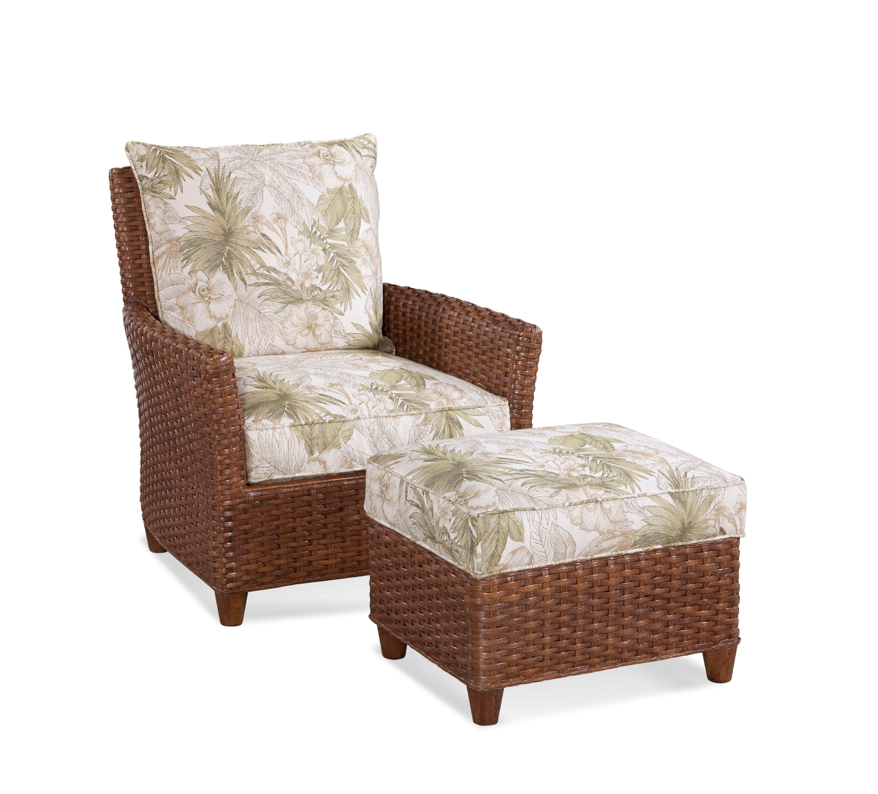 Braxton Culler Lanai Breeze Chair and Ottoman 1914-CO-SET