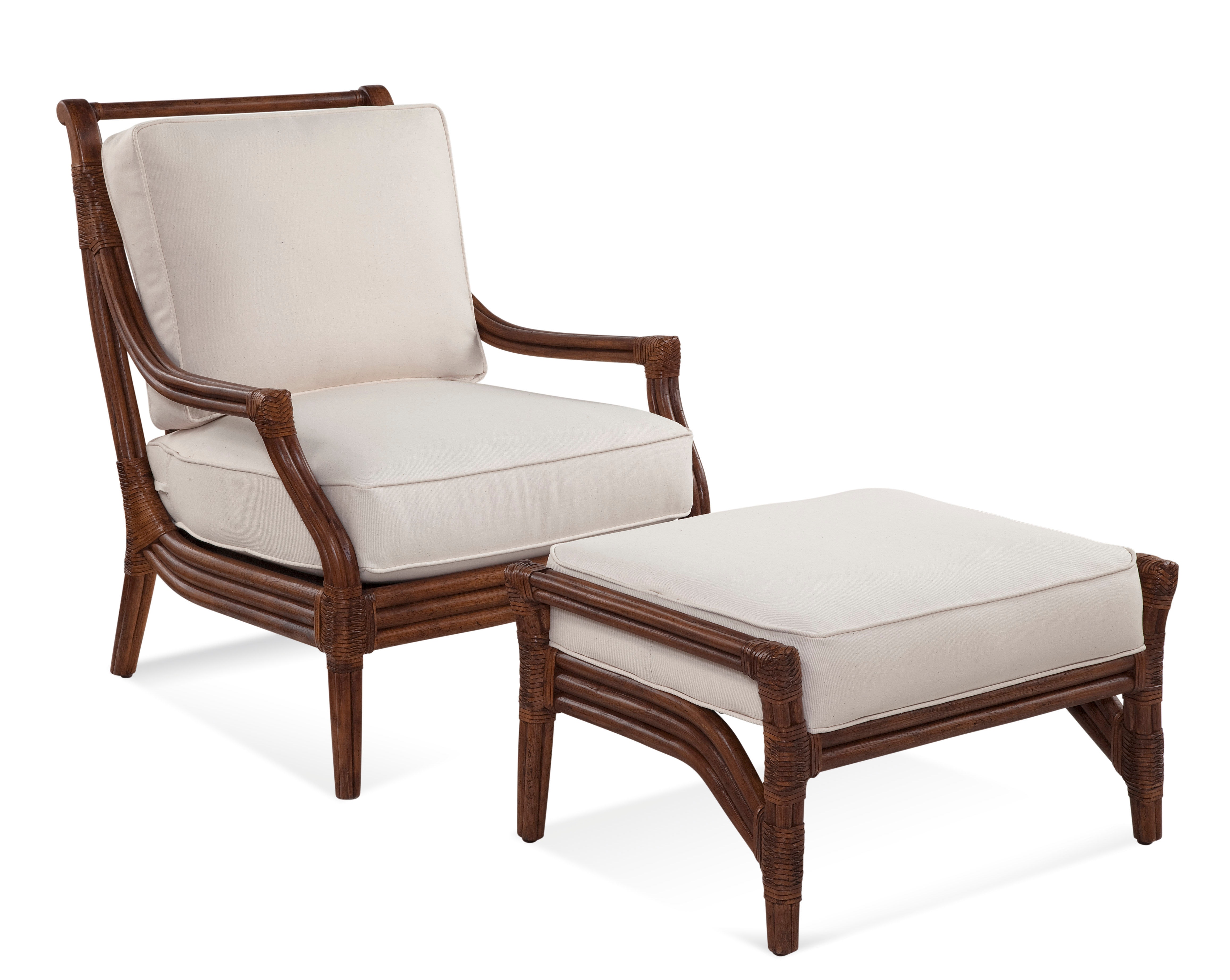 Braxton Culler Inveran Chair and Ottoman 1970-CO-SET