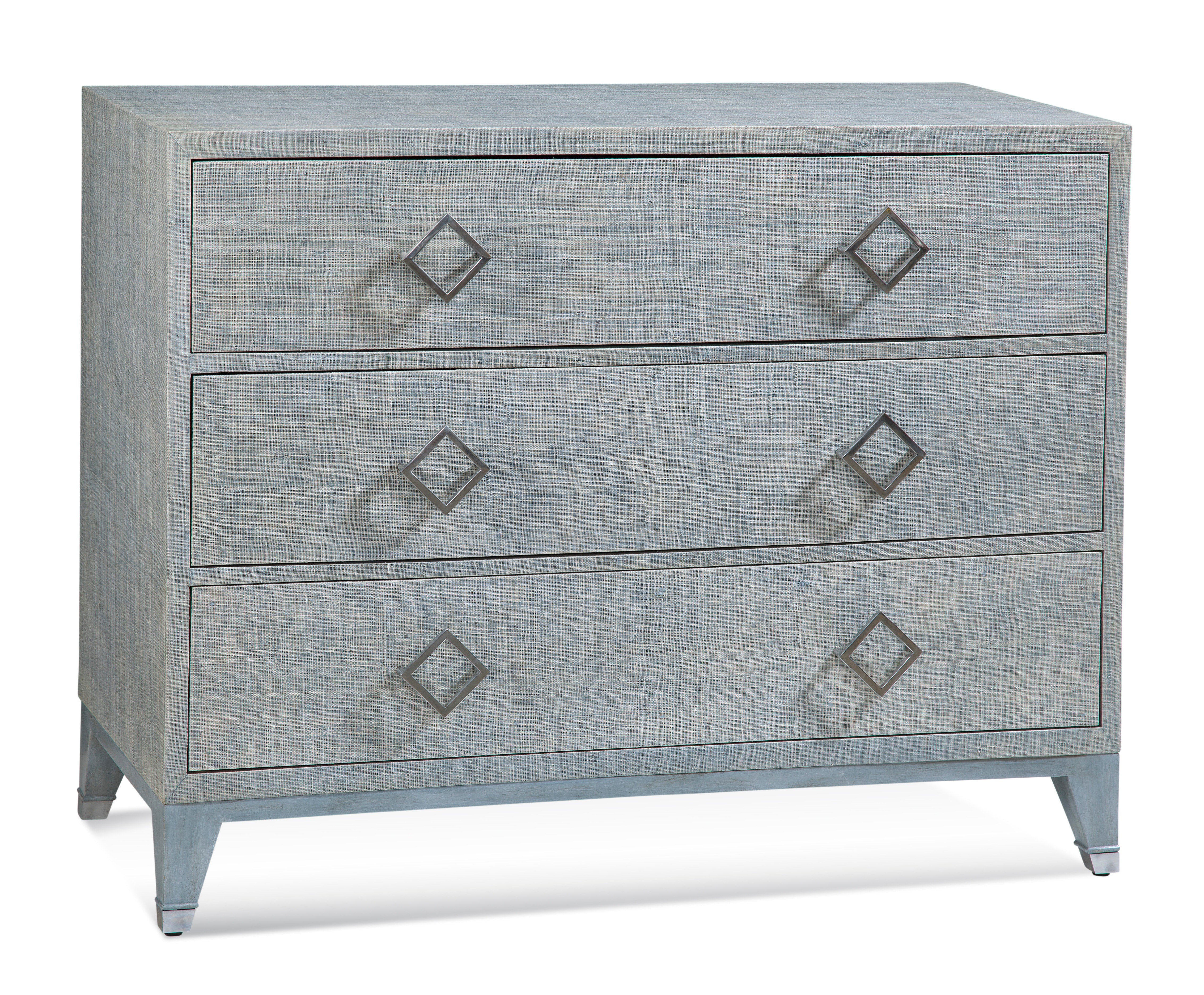 Braxton Culler Clarendon Three Drawer Chest in Blue 2296-042B