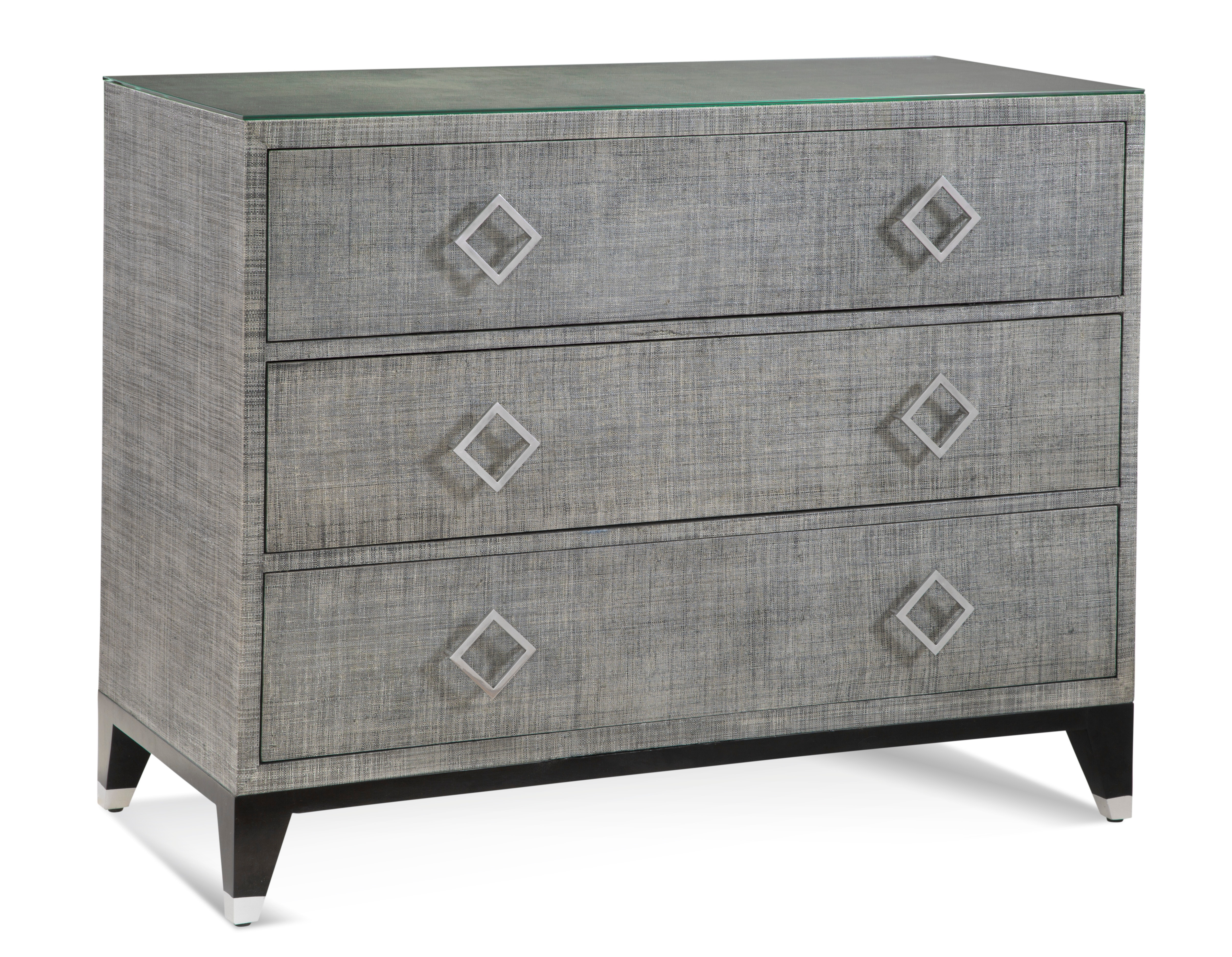Braxton Culler Clarendon Three Drawer Chest in Grey 2296-042G