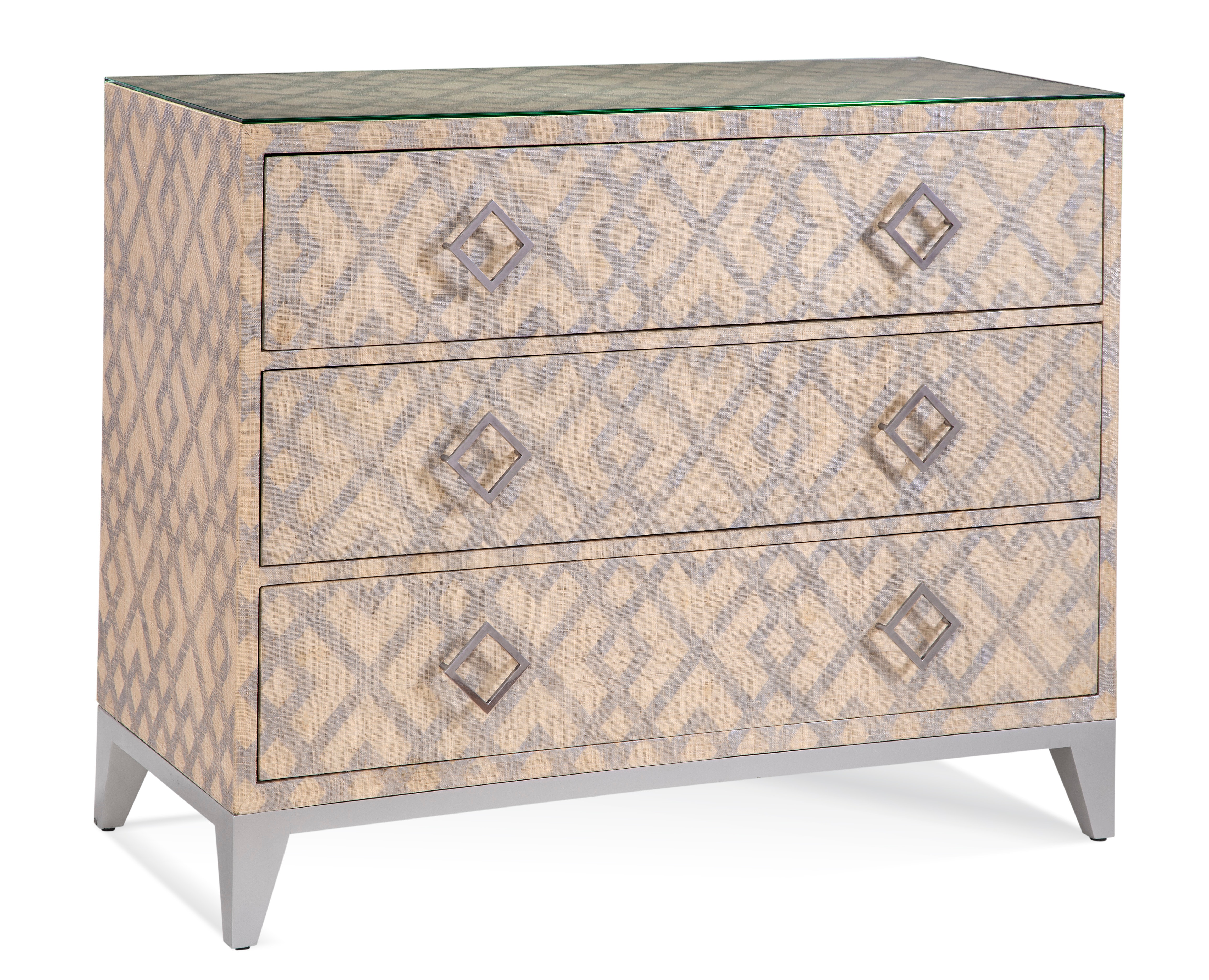 Braxton Culler Clarendon Three Drawer Chest in Natural 2296-042N