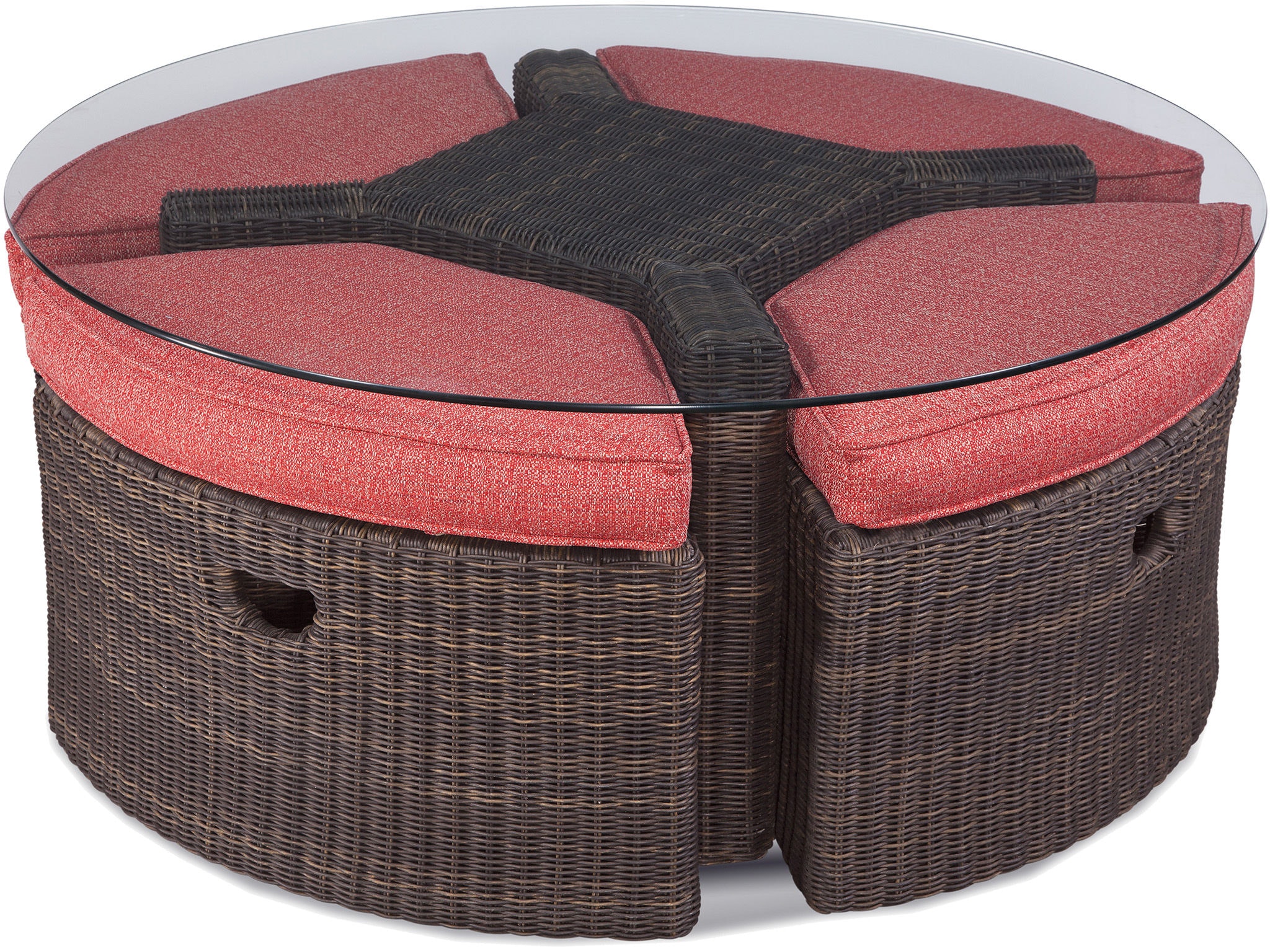 Braxton Culler Tangier Cocktail Table with Benches 404-055