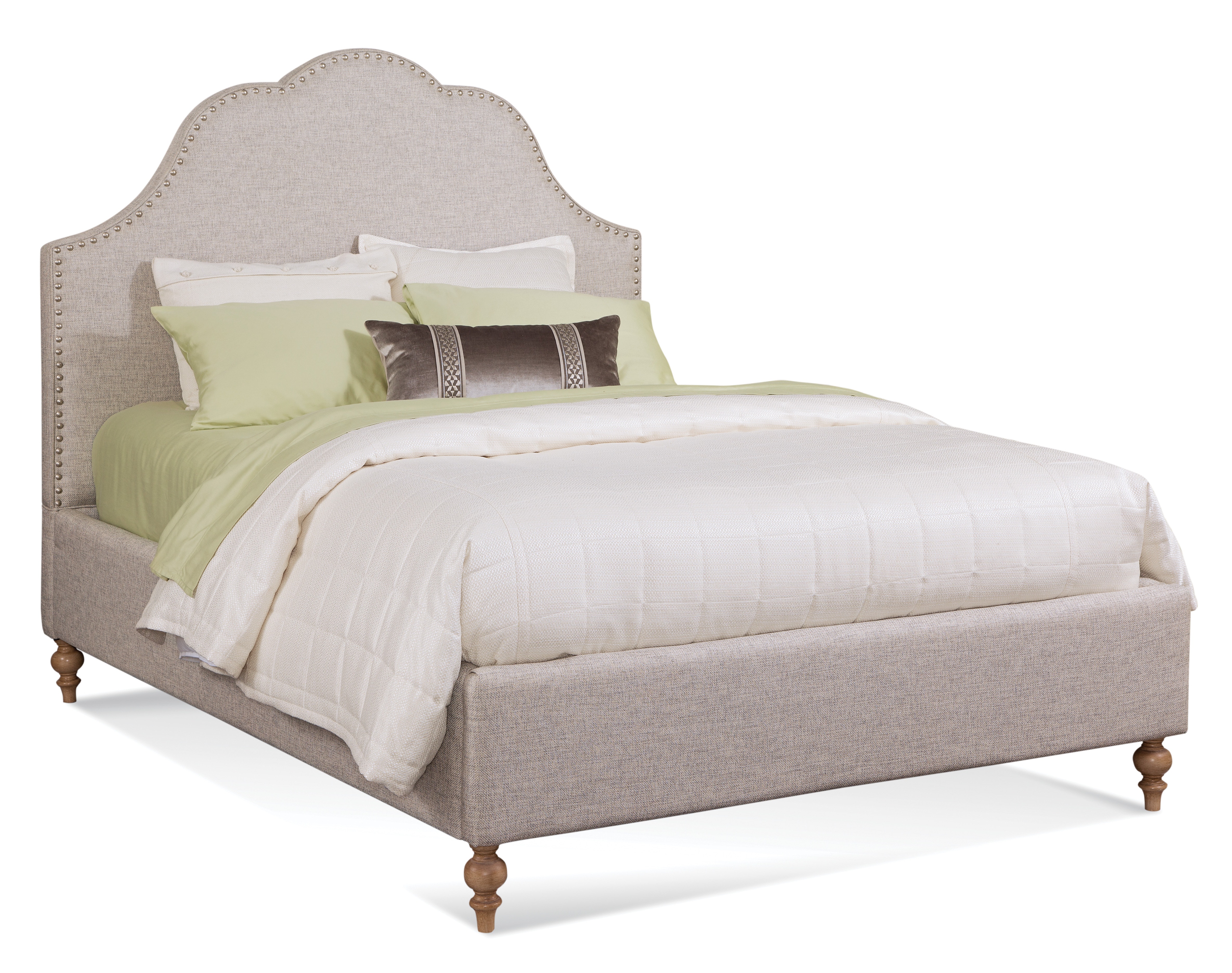 Braxton Culler Maeve Upholstered Bed with Nailhead 815-UPH-BED