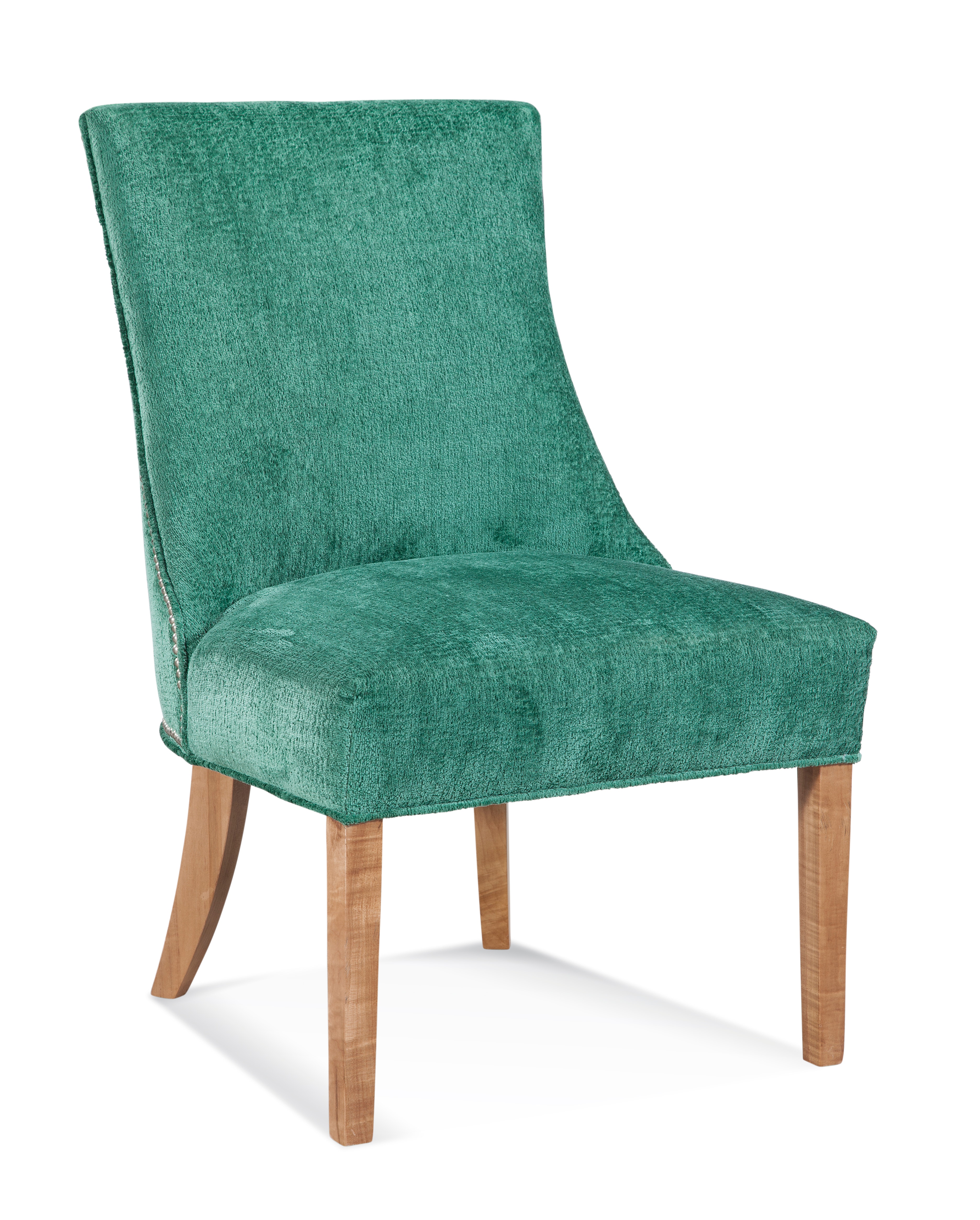 Braxton Culler Tuxedo Dining Chair with Nailhead Trim 528-028SN