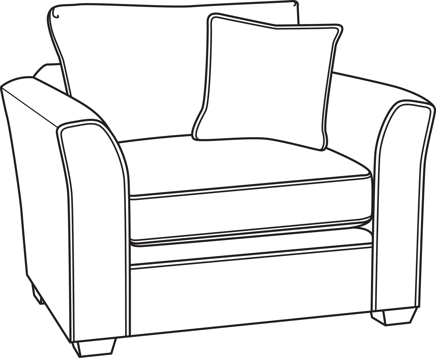 Braxton Culler Bridgeport Twin Sleeper Chair 560-014