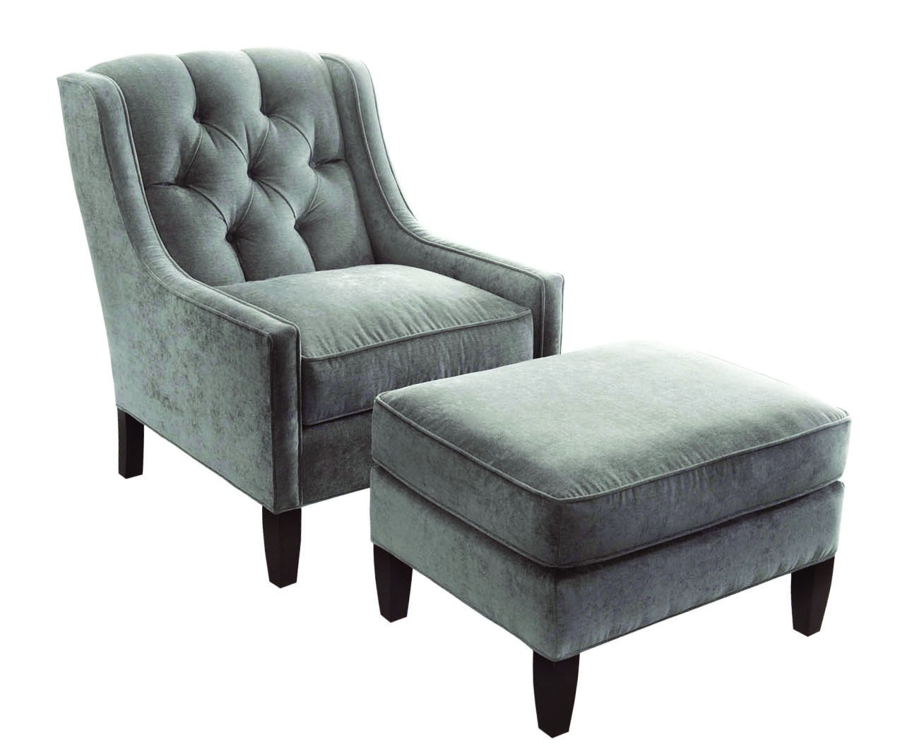 Braxton Culler Merrill Chair and Ottoman 5734-CO-SET