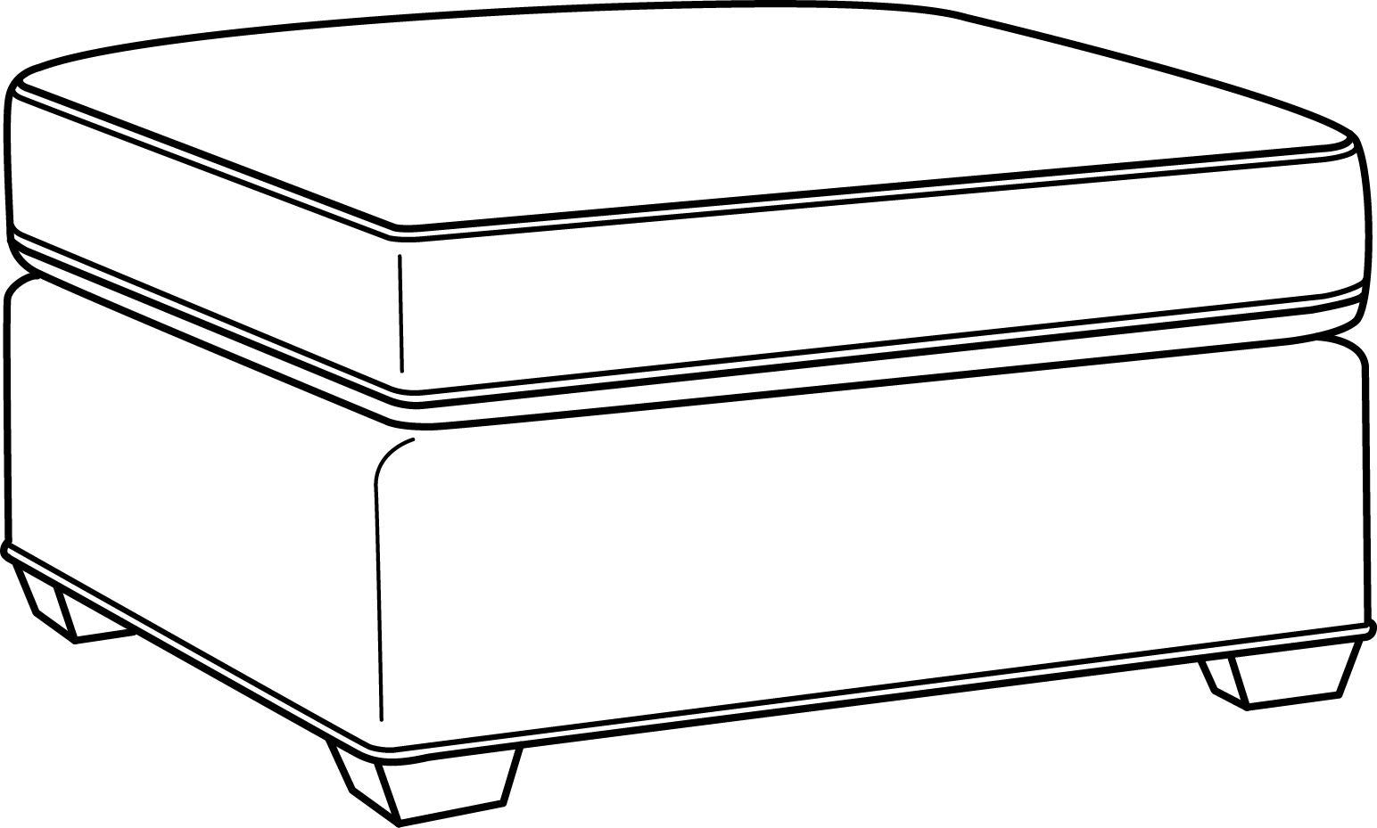 Braxton Culler Easton Large Ottoman 786-009